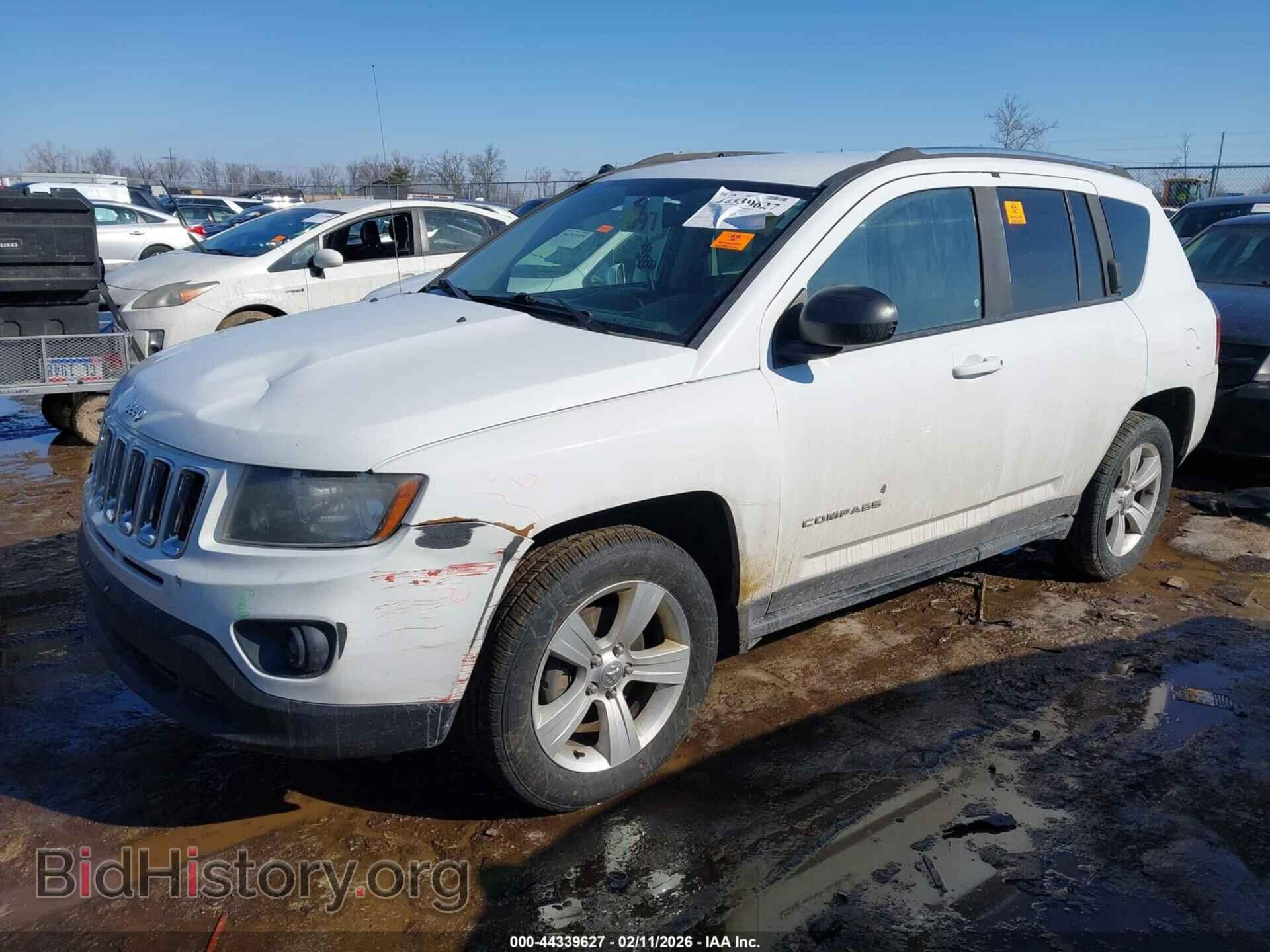 2014 JEEP COMPASS - VIN: 1C4NJDBB9ED510694 - Фото 2