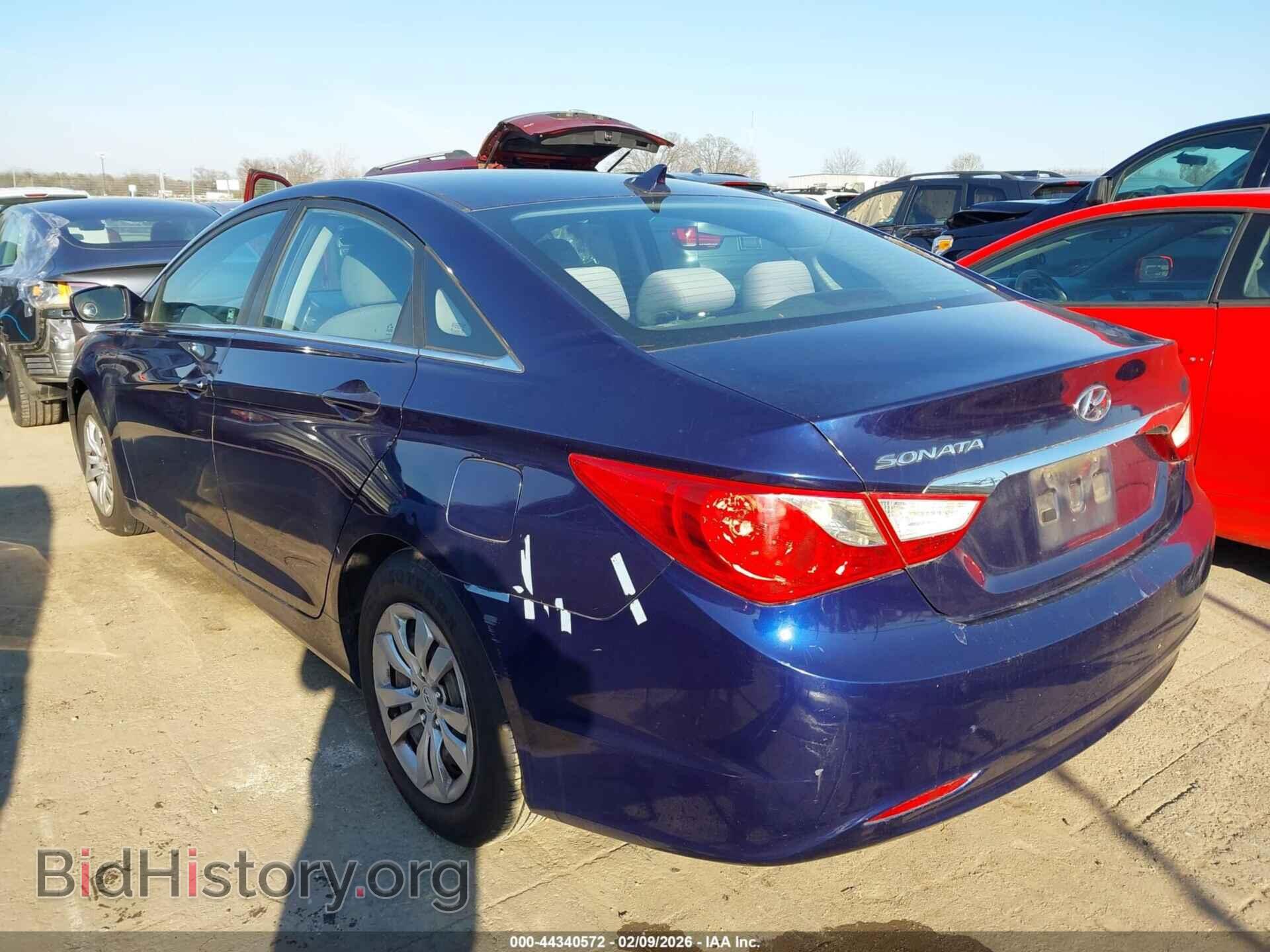 2011 HYUNDAI SONATA - VIN: 5NPEB4AC5BH033663 - Фото 3