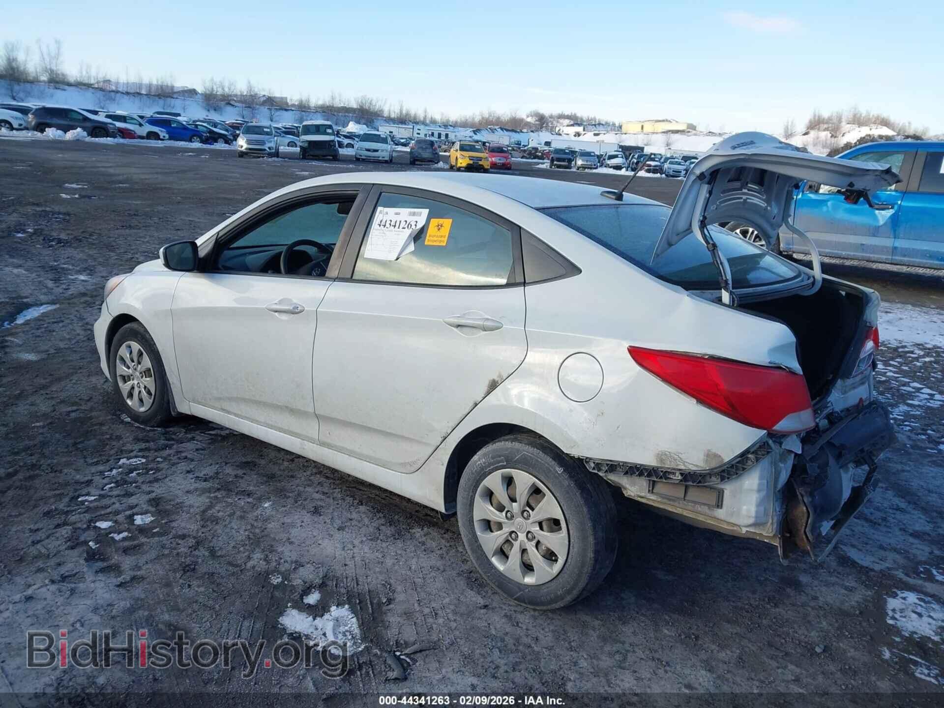 2017 HYUNDAI ACCENT - VIN: KMHCT4AE7HU365748 - Фото 3