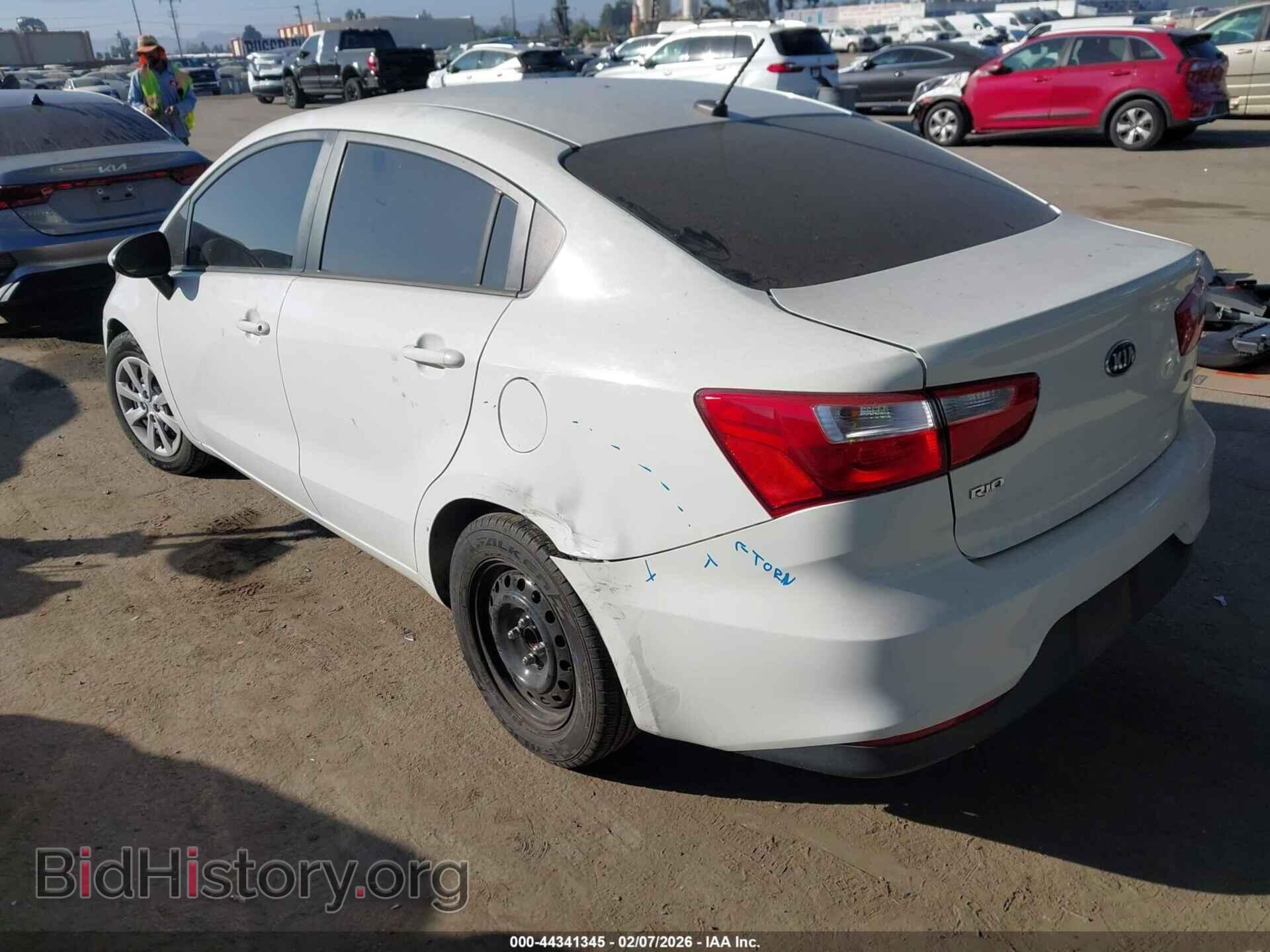 2016 KIA RIO - VIN: KNADM4A33G6559732 - Фото 3