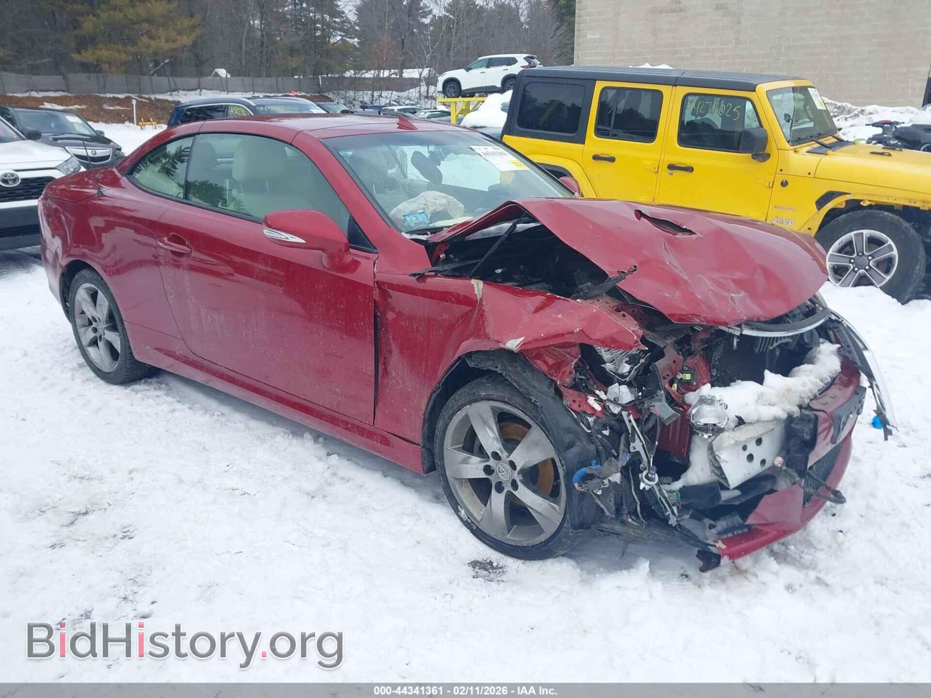 Photo JTHFF2C22B2519235 - LEXUS IS 250C 2011