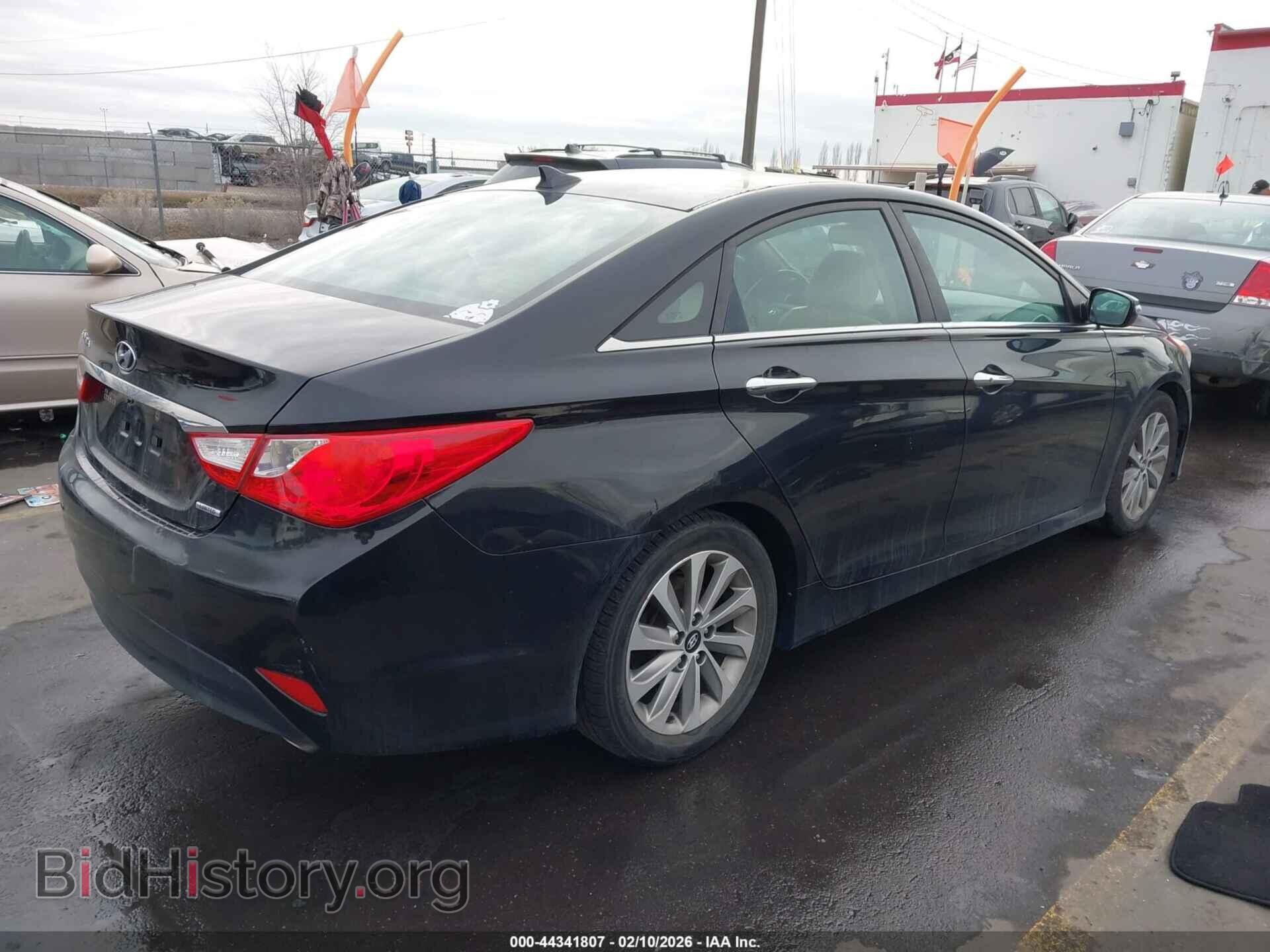 2014 HYUNDAI SONATA - VIN: 5NPEC4AC3EH905355 - Фото 4