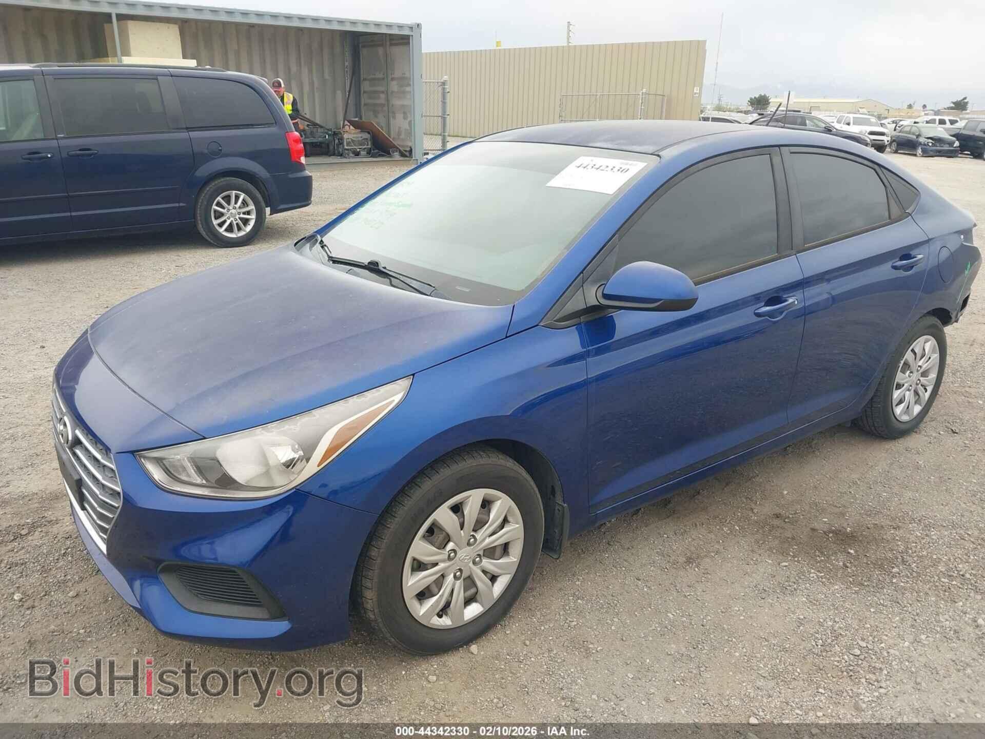 2019 HYUNDAI ACCENT - VIN: 3KPC24A38KE071707 - Фото 2