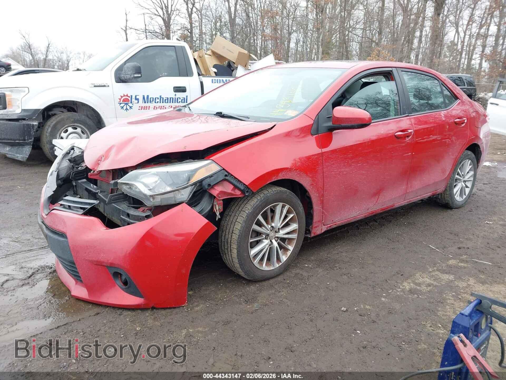 2014 TOYOTA COROLLA - VIN: 2T1BURHE2EC004050 - Фото 2