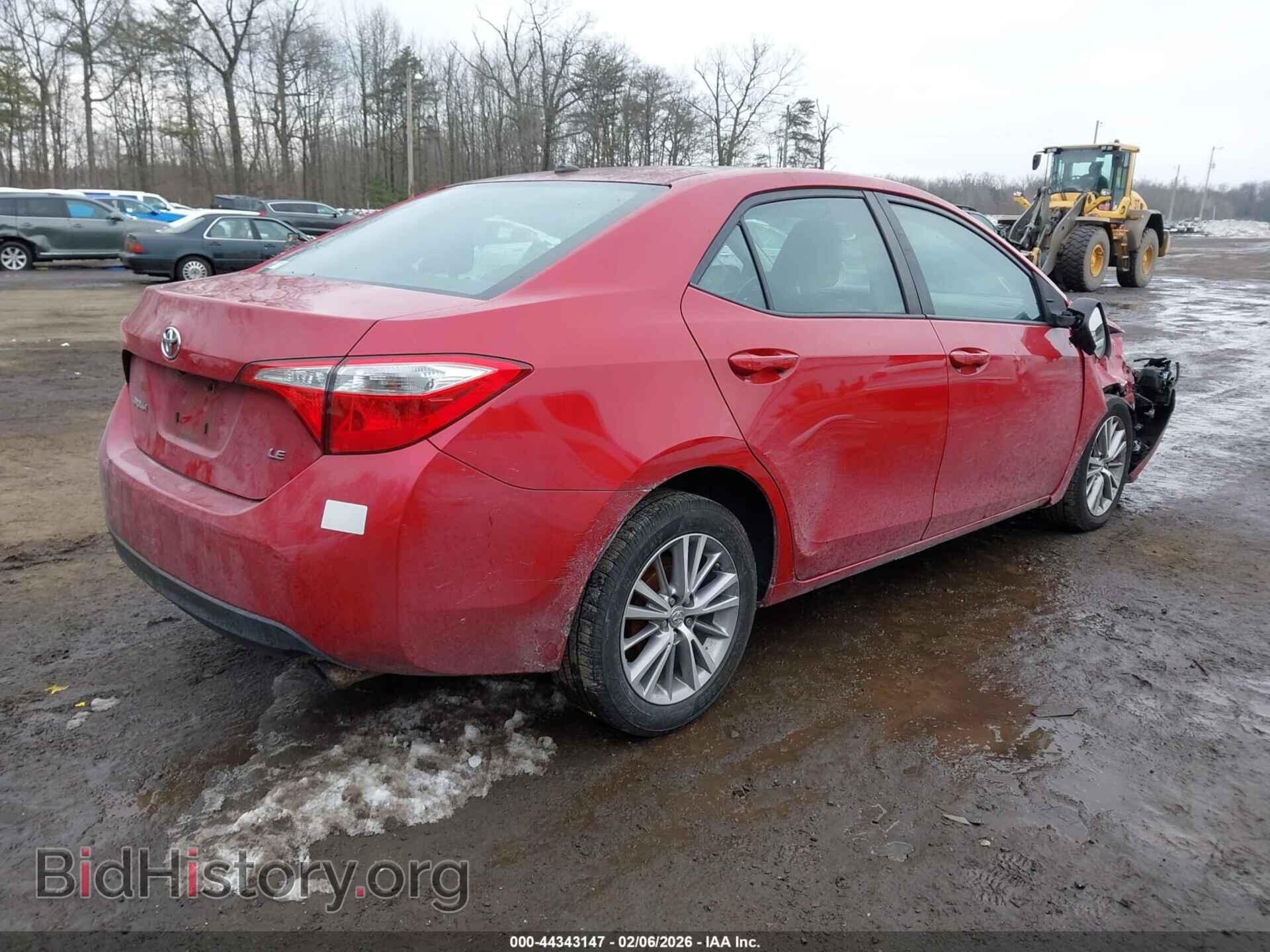 2014 TOYOTA COROLLA - VIN: 2T1BURHE2EC004050 - Фото 4