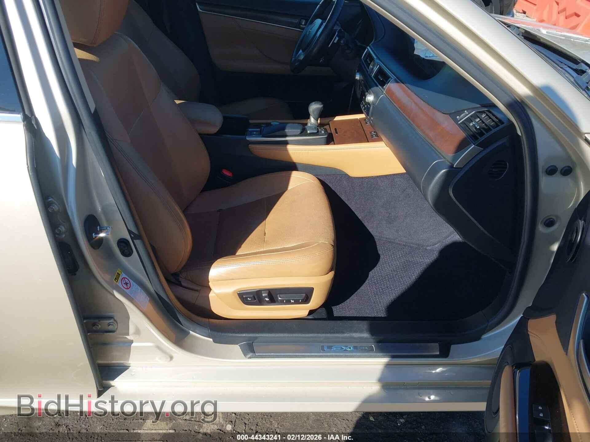 2013 LEXUS GS 350 - VIN: JTHBE1BL3D5022444 - Фото 5