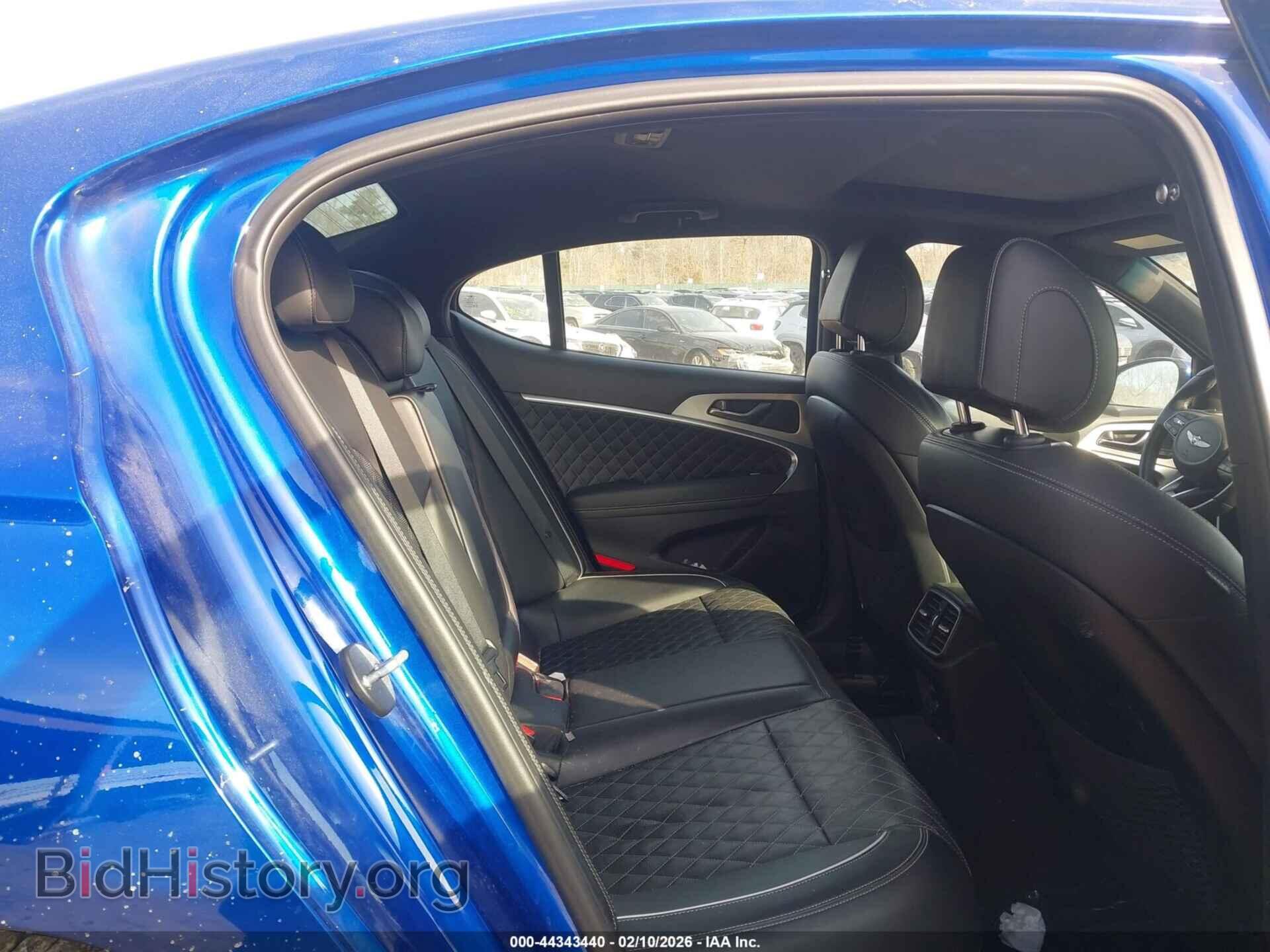2020 GENESIS G70 - VIN: KMTG34LE5LU064182 - Фото 8