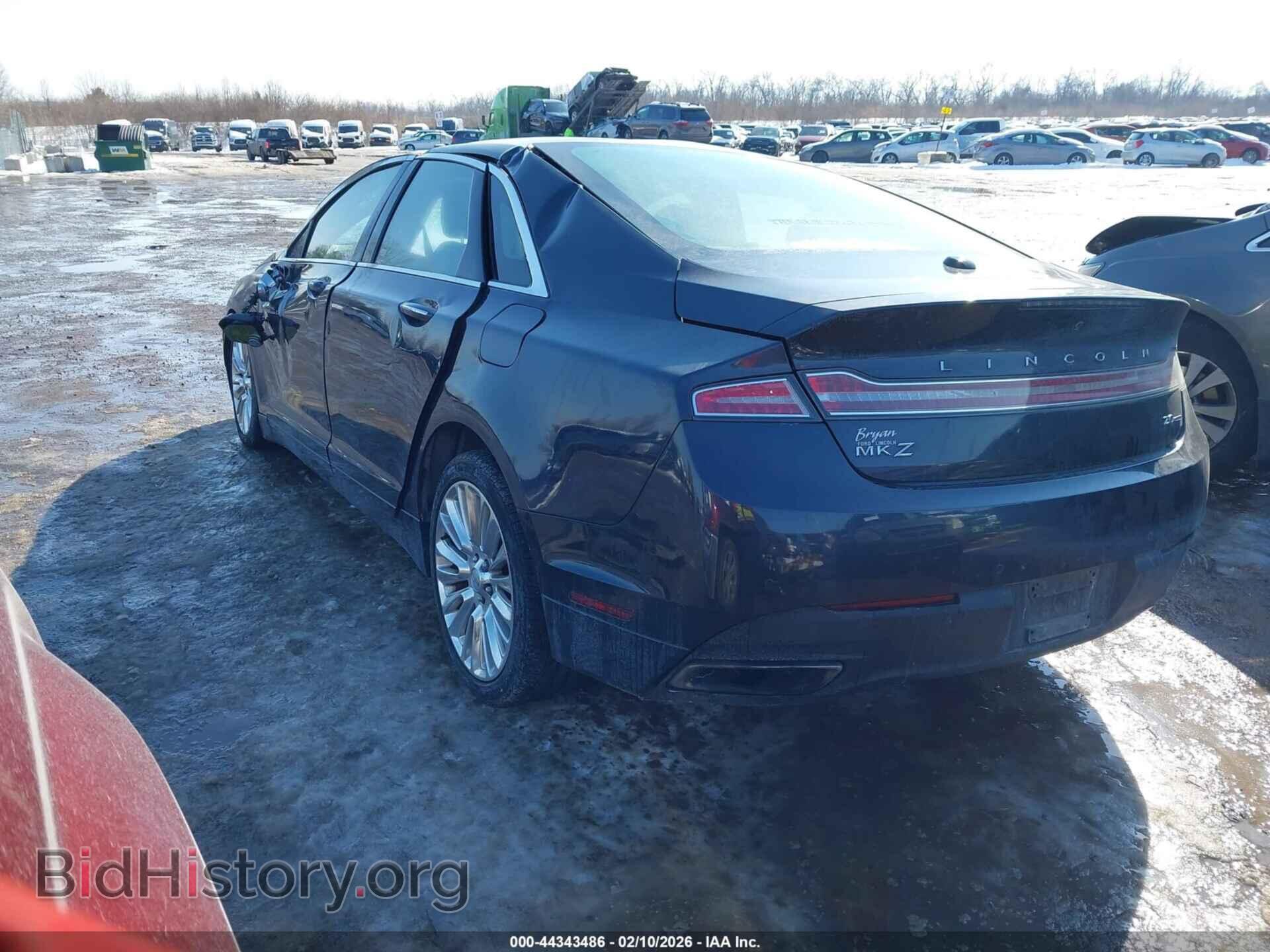 2014 LINCOLN MKZ - VIN: 3LN6L2G99ER803636 - Фото 3