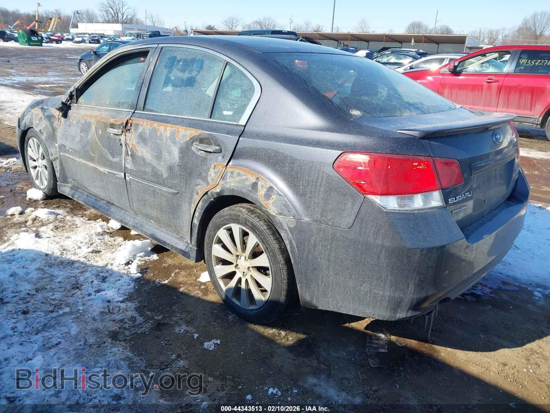 2012 SUBARU LEGACY - VIN: 4S3BMDG63C2009184 - Фото 3