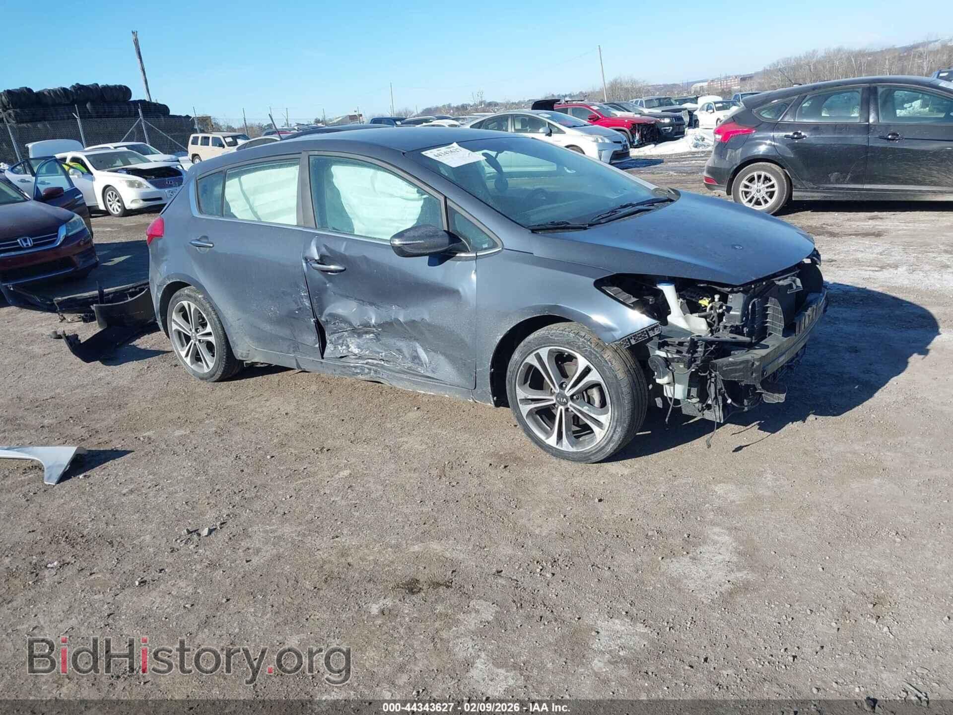Фотография KNAFX5A86G5627075 - KIA FORTE 2016