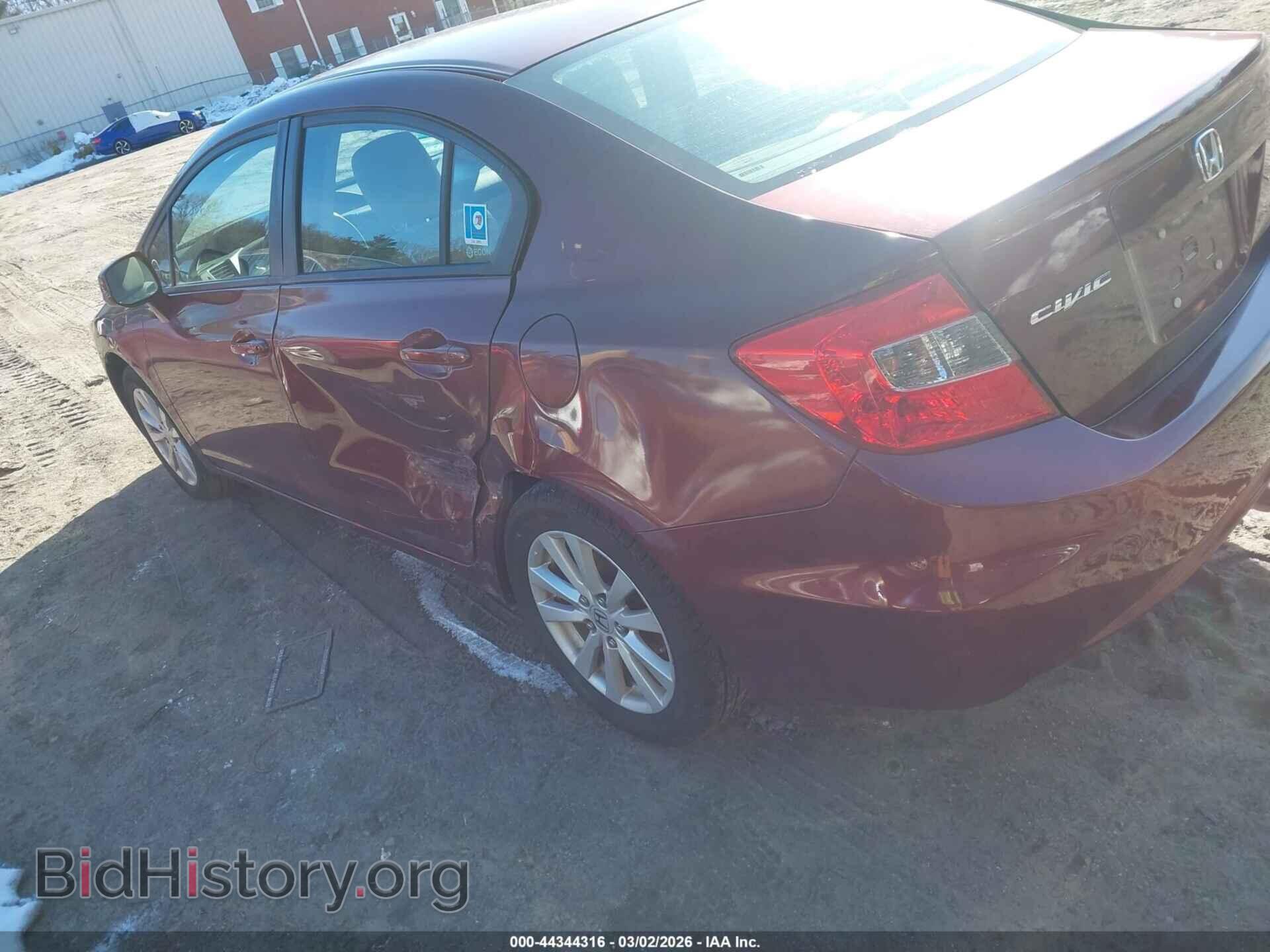 2012 HONDA CIVIC - VIN: 2HGFB2F98CH543426 - Фото 3