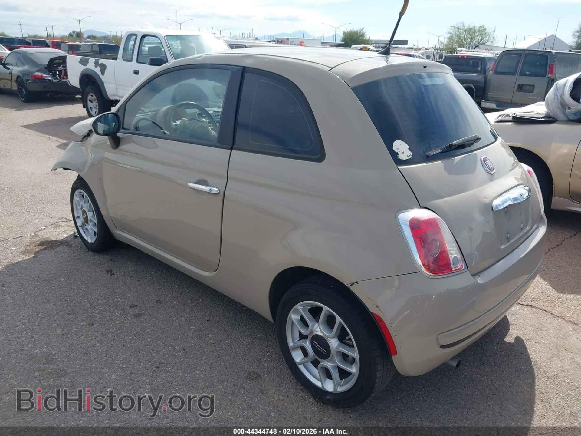 2012 FIAT 500 - VIN: 3C3CFFAR4CT112632 - Фото 3