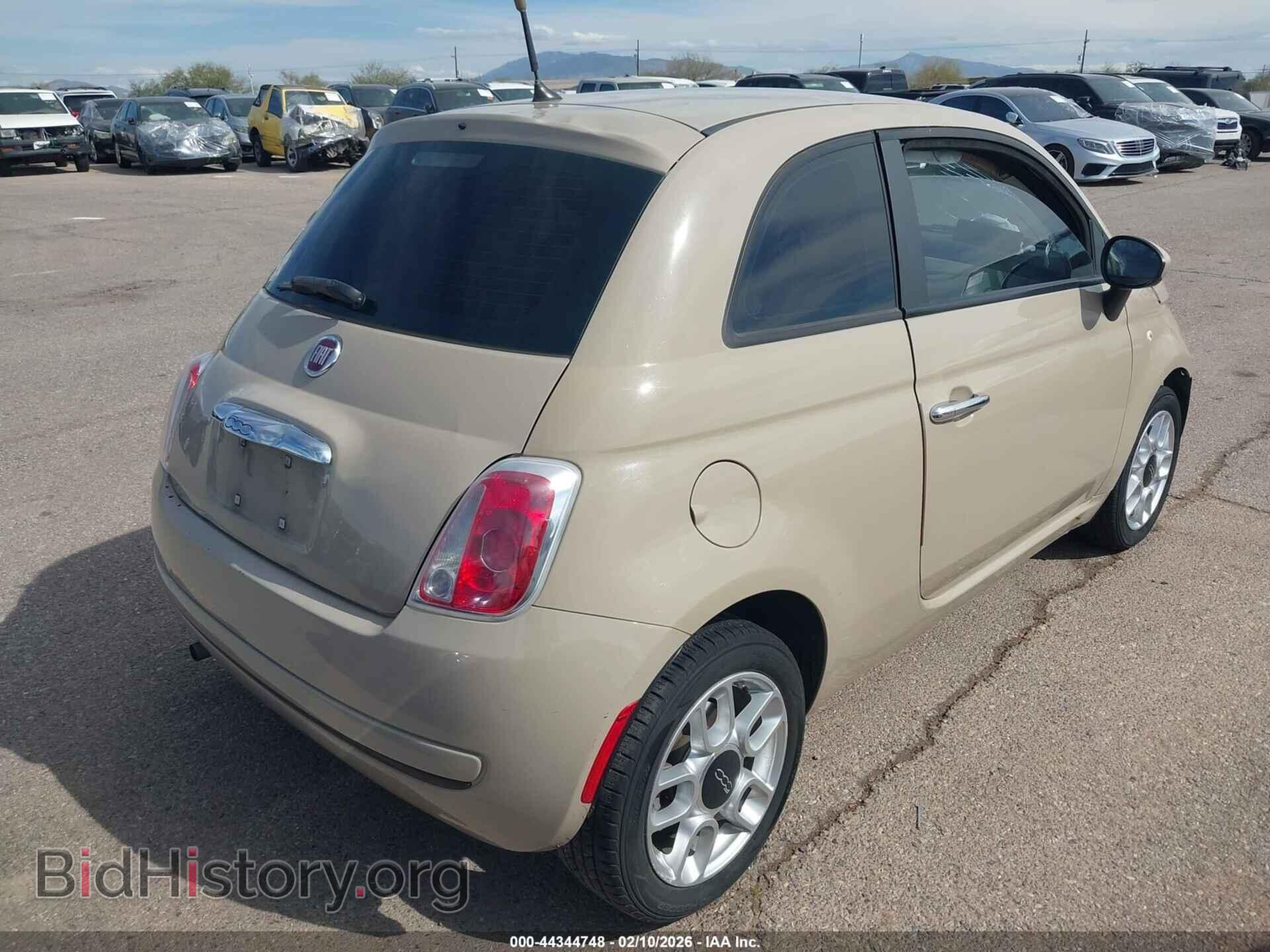 2012 FIAT 500 - VIN: 3C3CFFAR4CT112632 - Фото 4