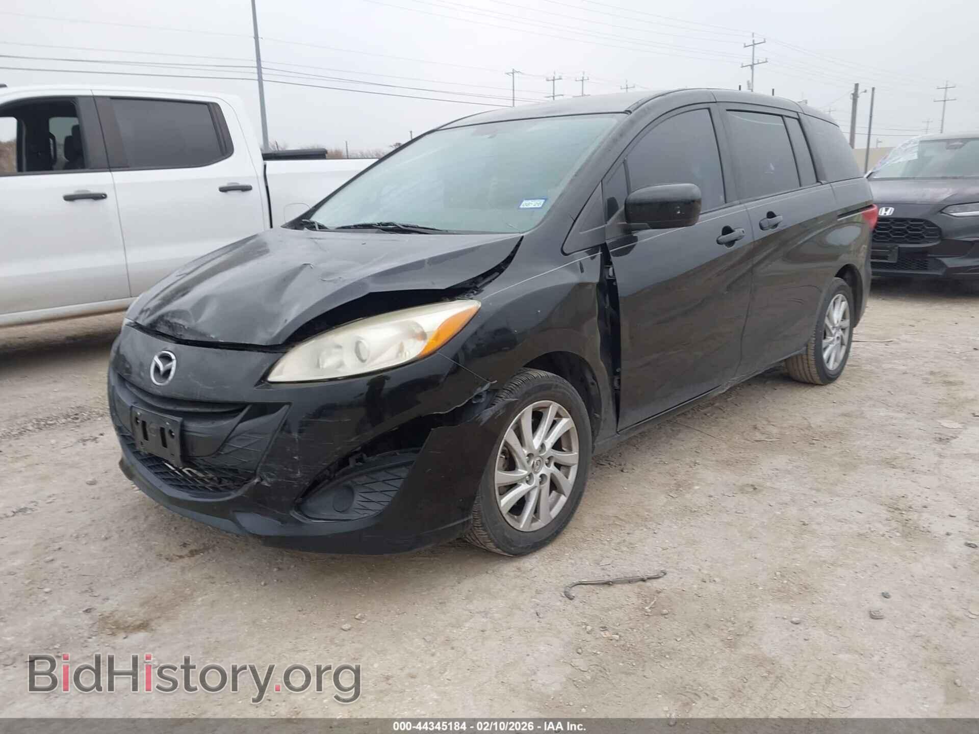 2012 MAZDA MAZDA5 - VIN: JM1CW2BL0C0127205 - Фото 2