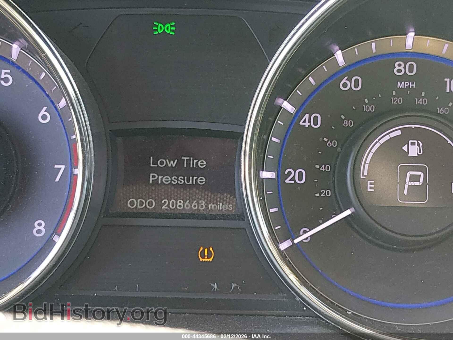 2012 HYUNDAI SONATA - VIN: 5NPEC4AC2CH477162 - Фото 7