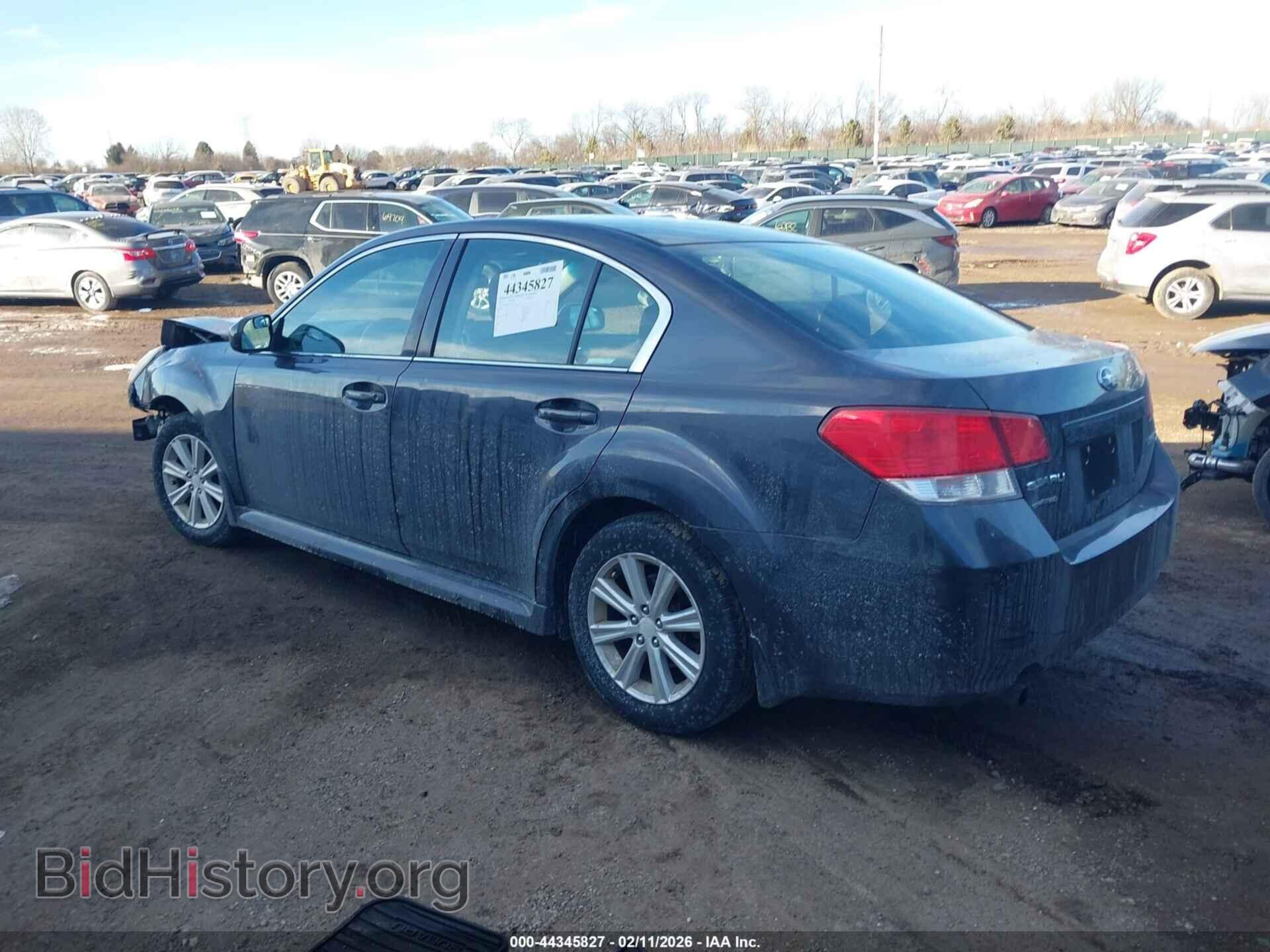 2012 SUBARU LEGACY - VIN: 4S3BMCC62C3017397 - Фото 3