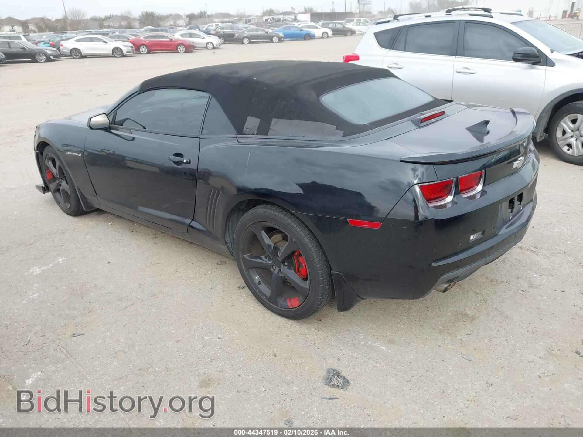 2013 CHEVROLET CAMARO - VIN: 2G1FB3D37D9130291 - Фото 3