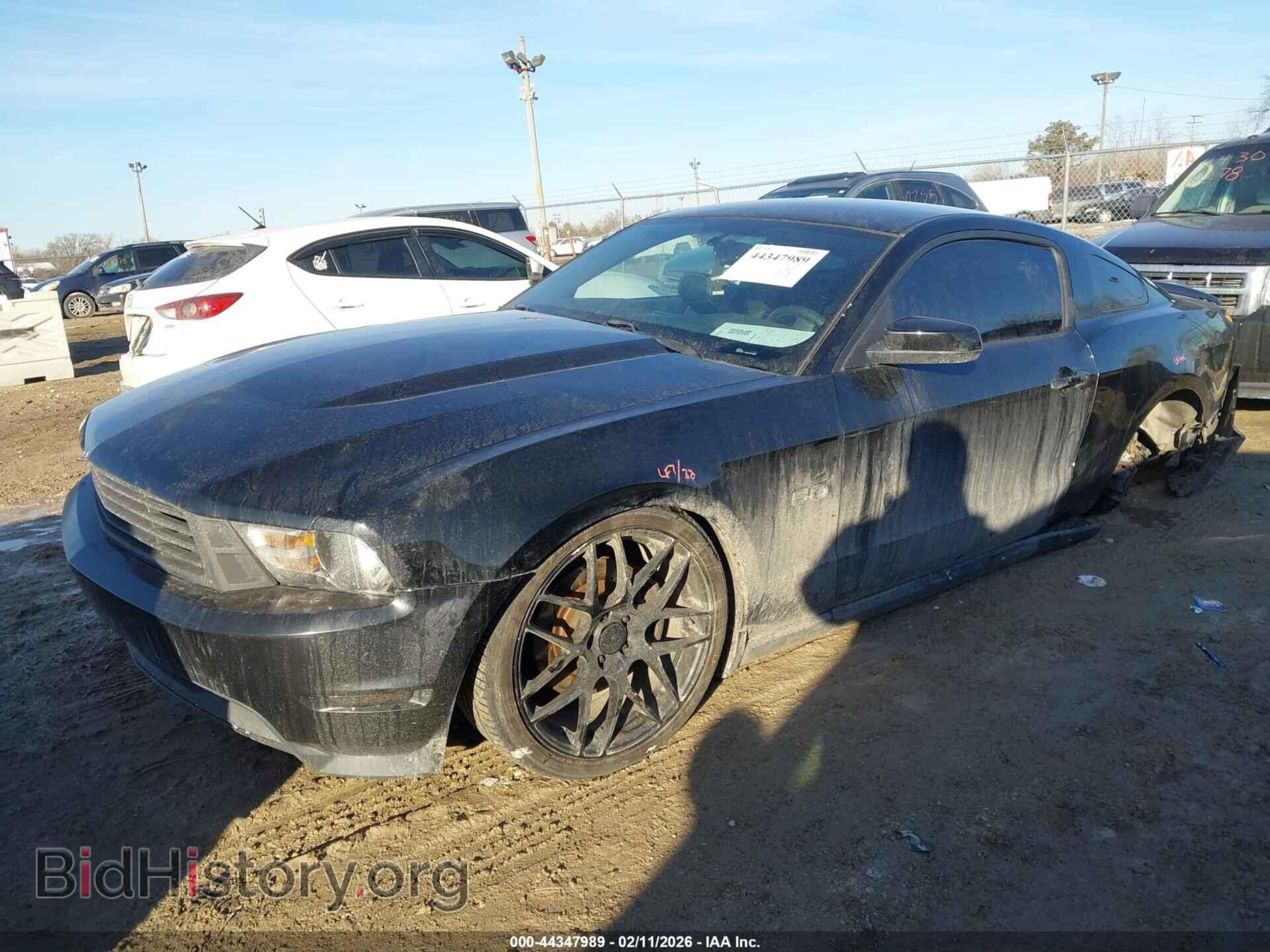 2012 FORD MUSTANG - VIN: 1ZVBP8CF0C5209553 - Фото 2