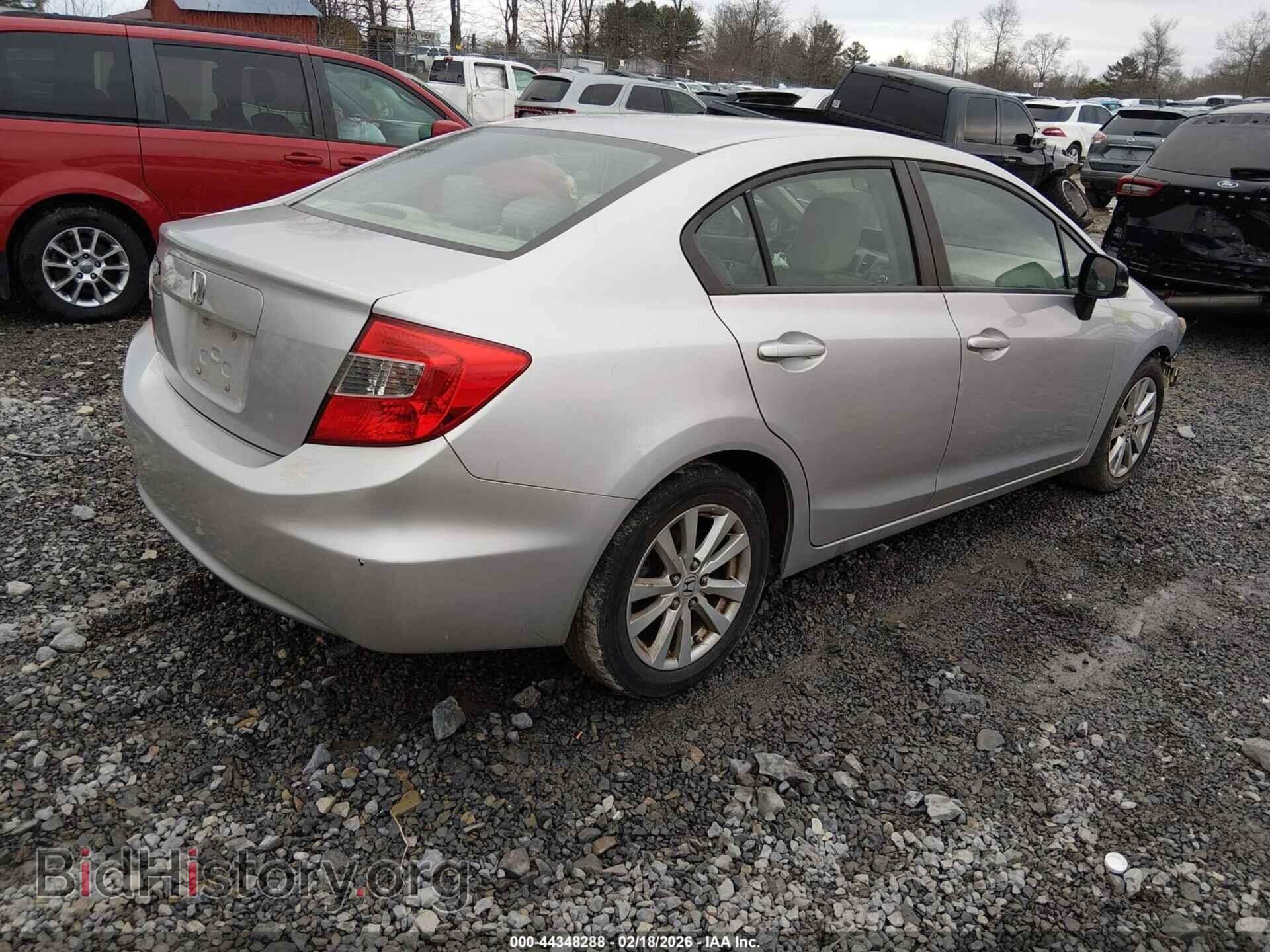 2012 HONDA CIVIC - VIN: 19XFB2F9XCE343206 - Фото 4