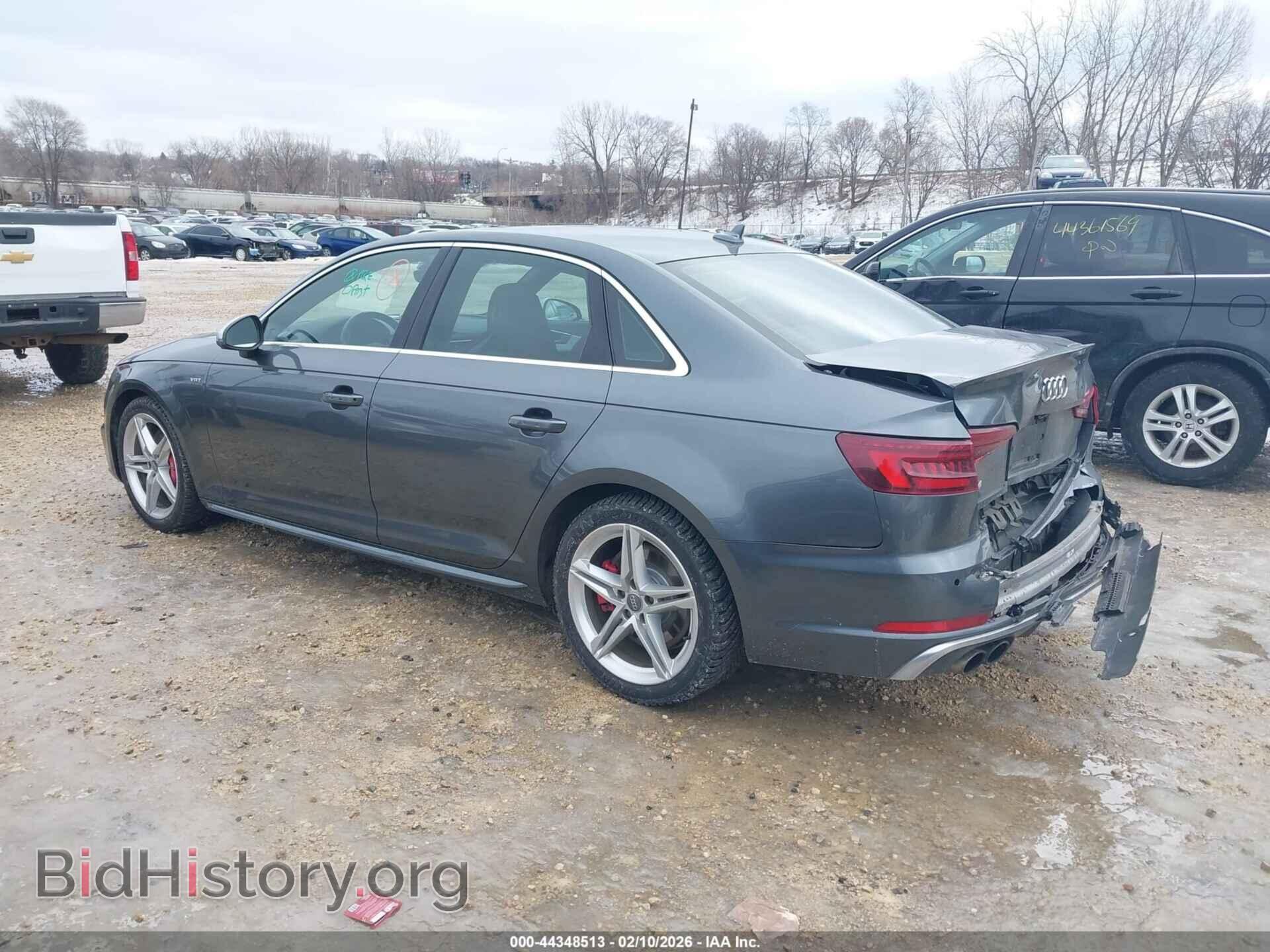 2018 AUDI S4 - VIN: WAUC4AF4XJA165063 - Photo 3