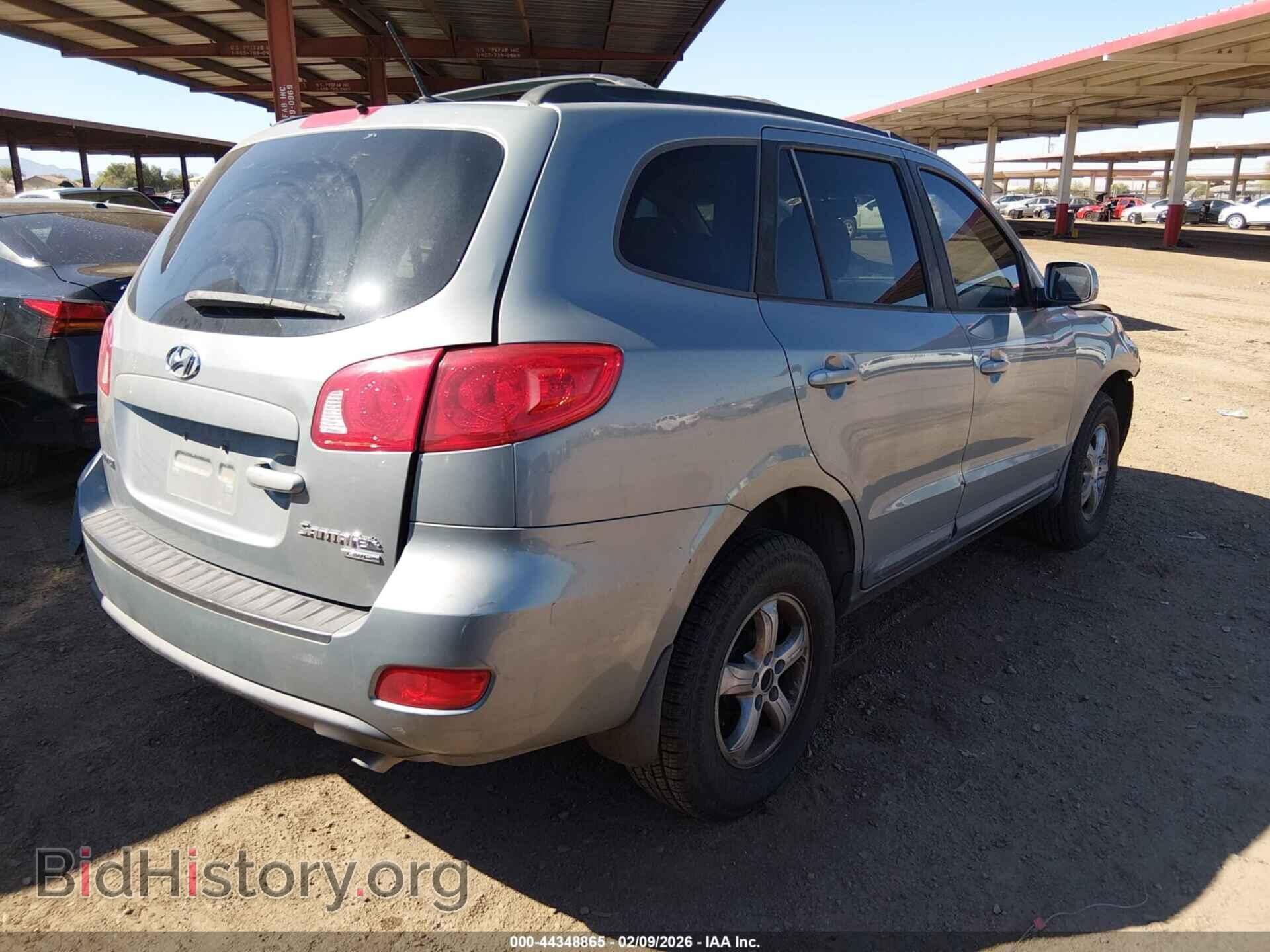 2008 HYUNDAI SANTA FE - VIN: 5NMSG73D08H182435 - Фото 4