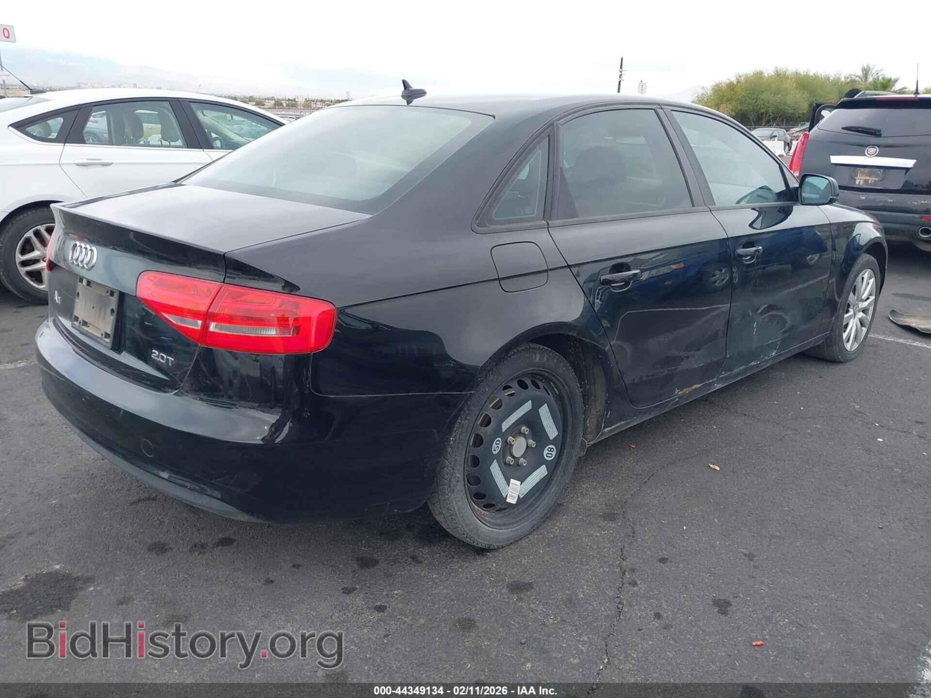 2013 AUDI A4 - VIN: WAUAFAFL5DA177196 - Фото 4