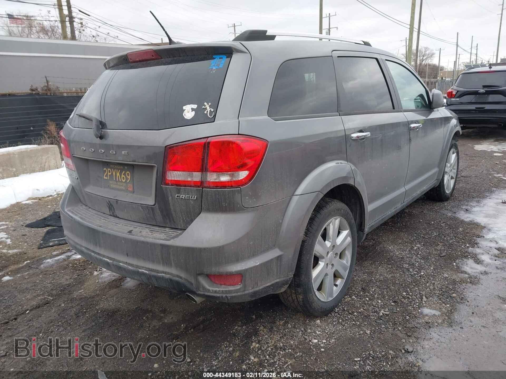 2013 DODGE JOURNEY - VIN: 3C4PDCDG2DT705676 - Фото 4