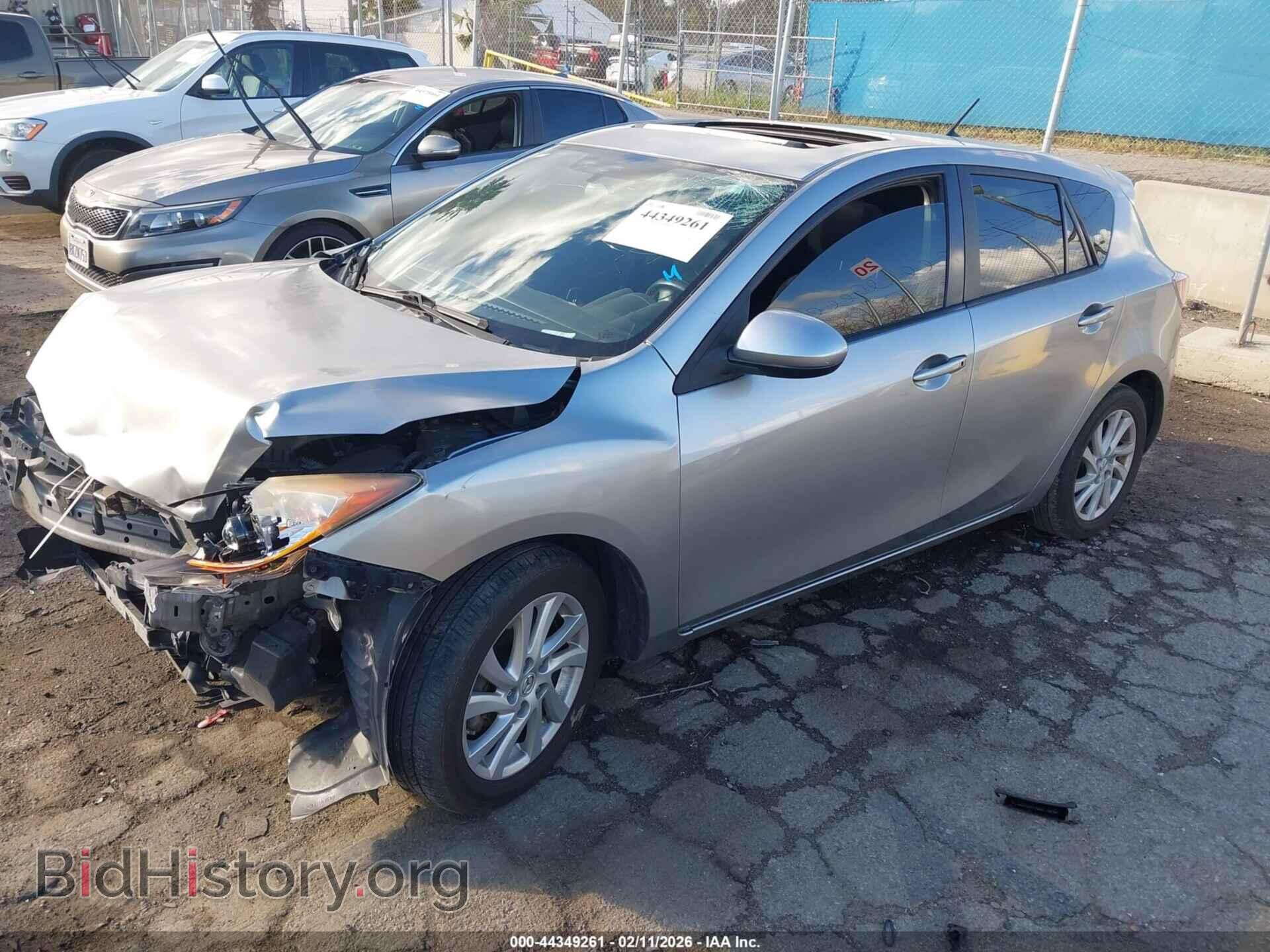 2012 MAZDA MAZDA3 - VIN: JM1BL1L7XC1606001 - Фото 2