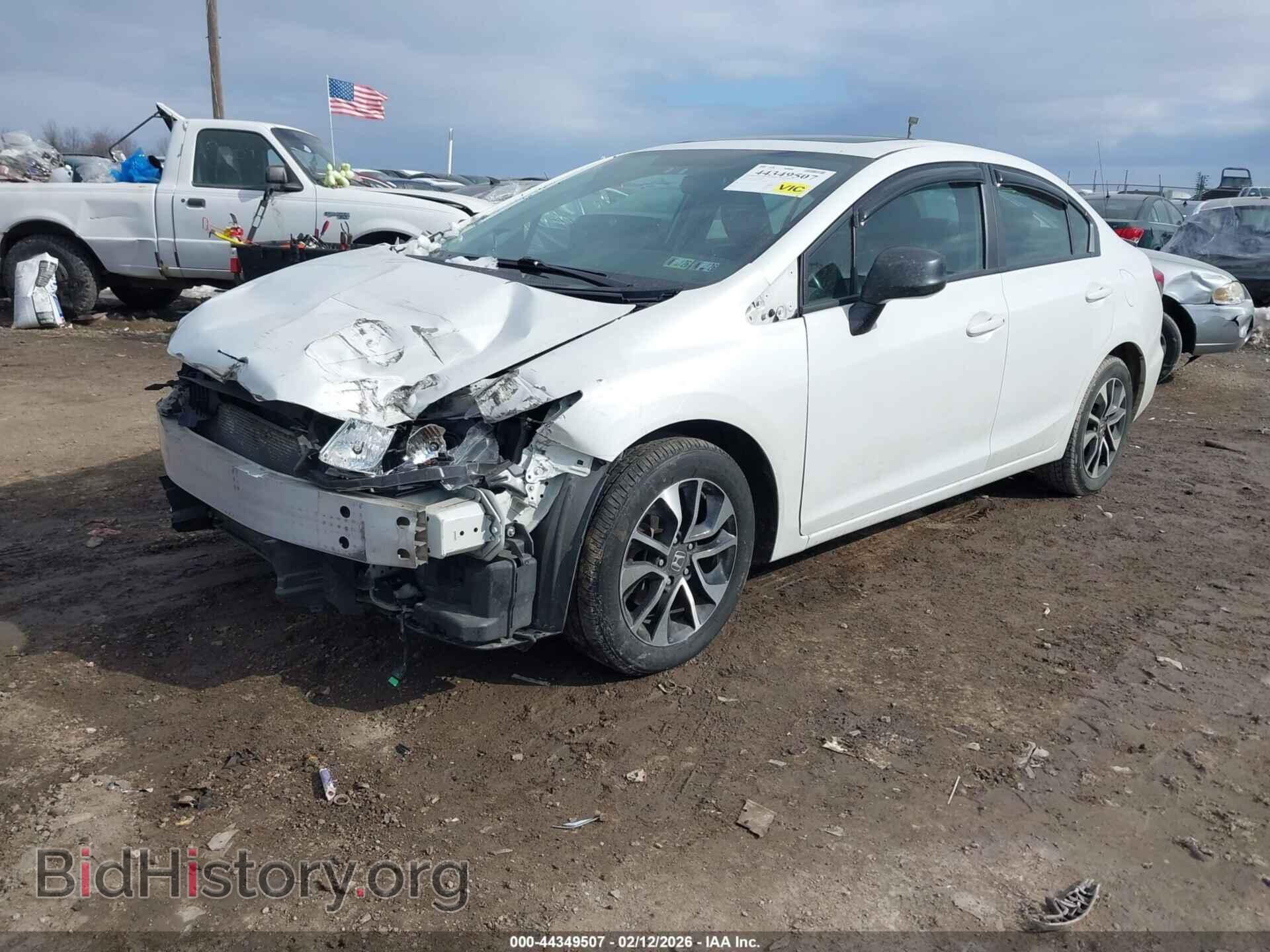 2013 HONDA CIVIC - VIN: 19XFB2F99DE207683 - Фото 2