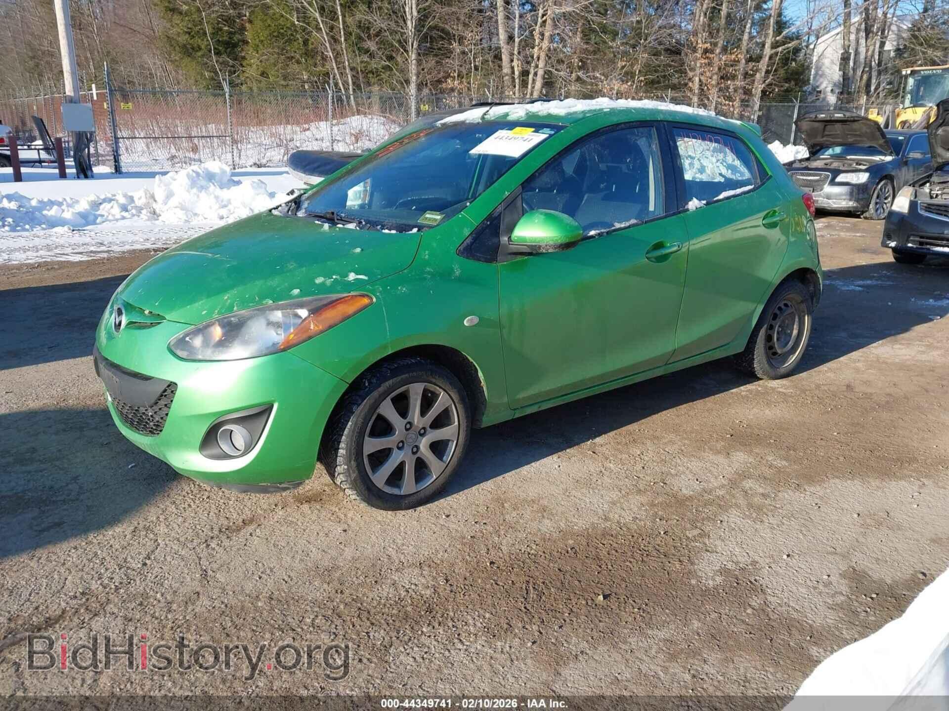 2012 MAZDA MAZDA2 - VIN: JM1DE1LY4C0142849 - Фото 2