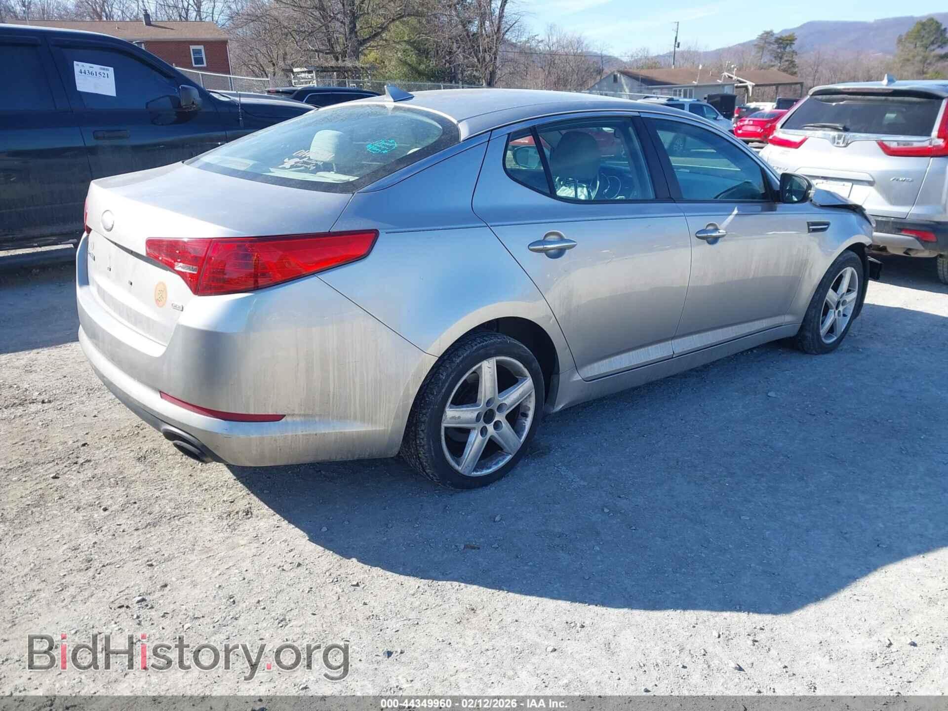 2013 KIA OPTIMA - VIN: KNAGM4A72D5387937 - Фото 4