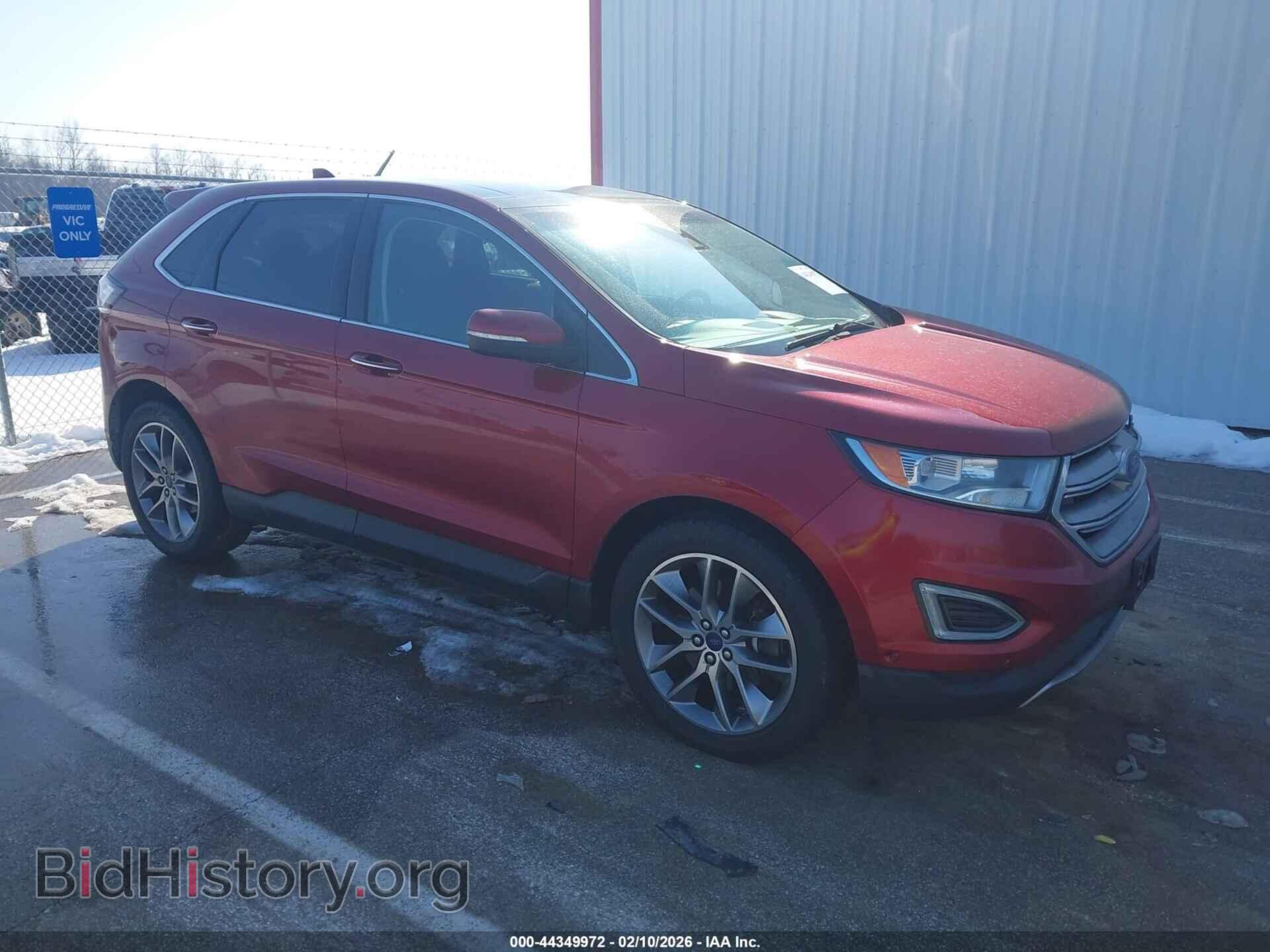 Photo 2FMPK4K87FBC12268 - FORD EDGE 2015
