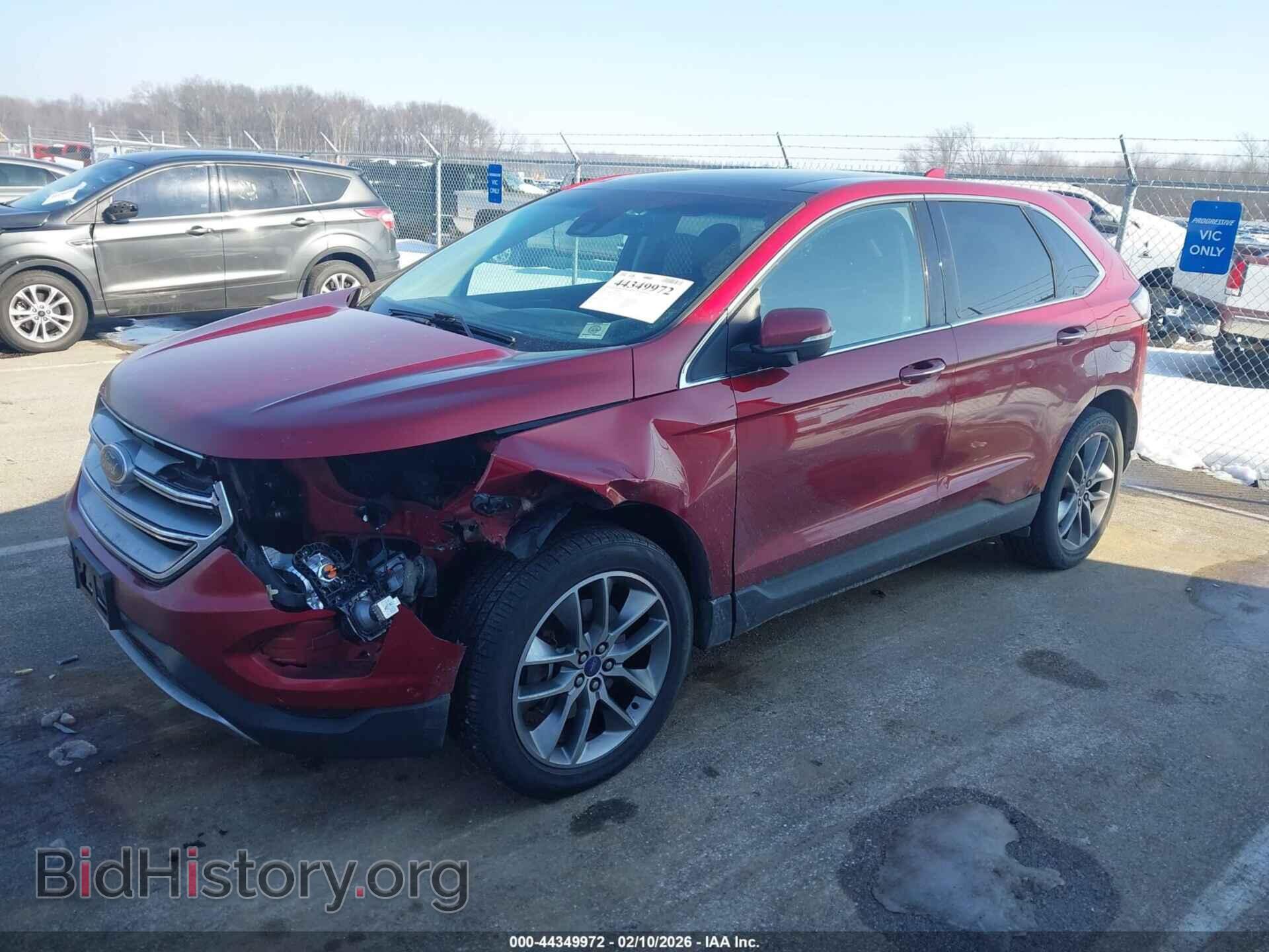 2015 FORD EDGE - VIN: 2FMPK4K87FBC12268 - Photo 2