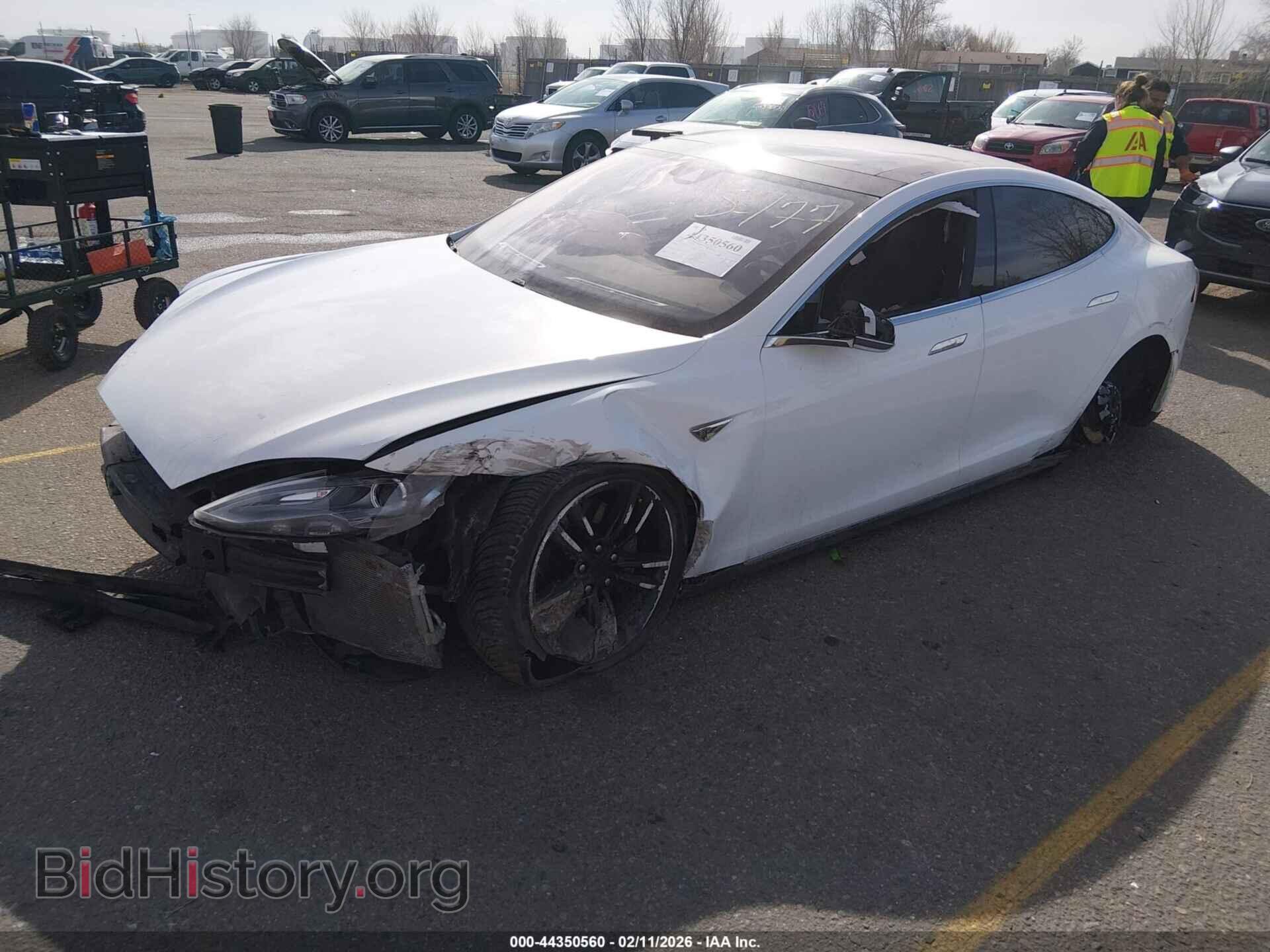 2015 TESLA MODEL S - VIN: 5YJSA1E2XFF117939 - Photo 2