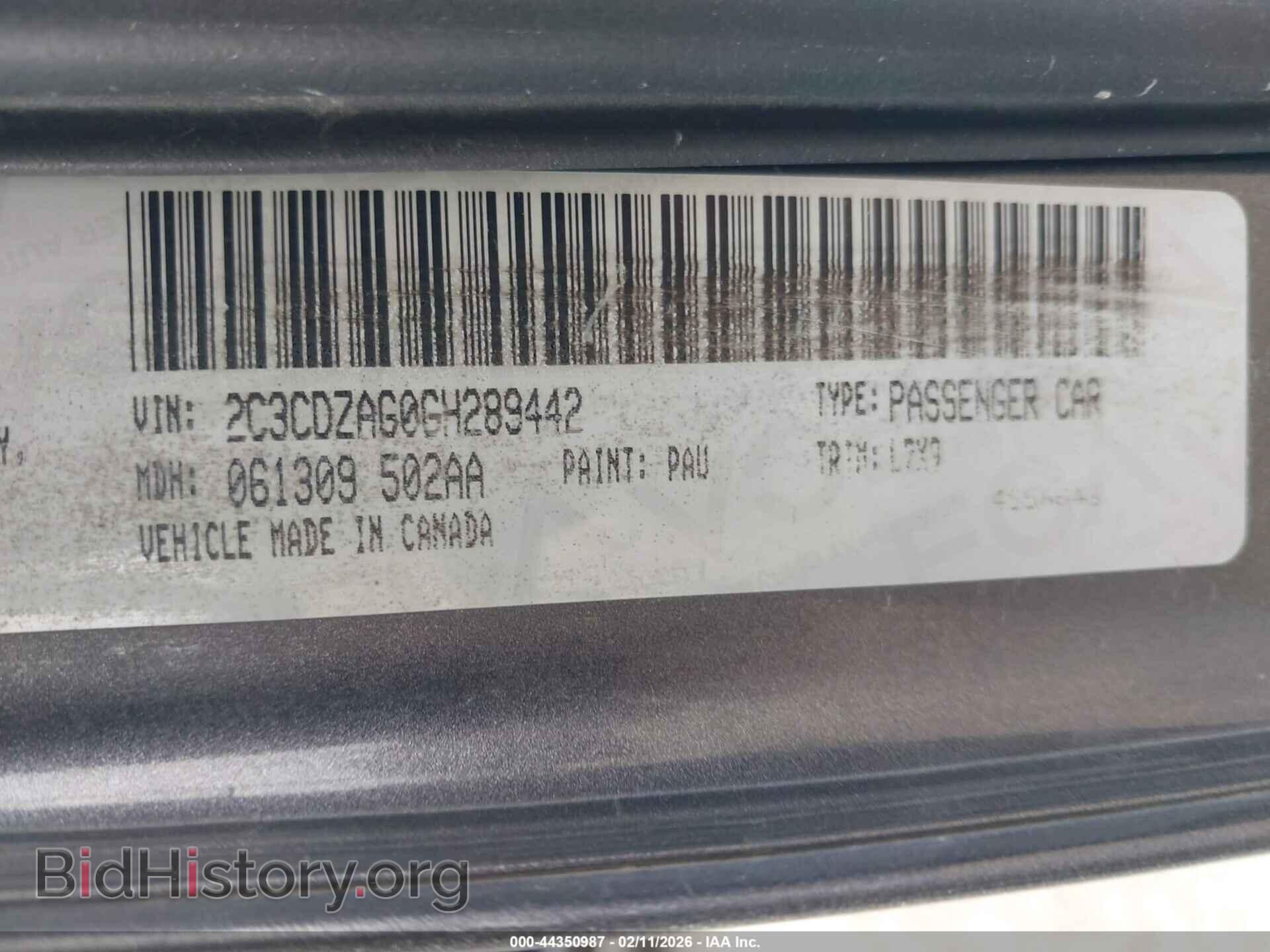 2016 DODGE CHALLENGER - VIN: 2C3CDZAG0GH289442 - Photo 9