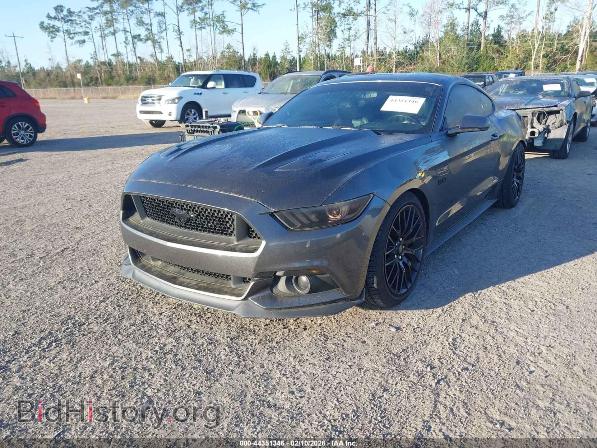 2016 FORD MUSTANG - VIN: 1FA6P8CF5G5271837 - Фото 2