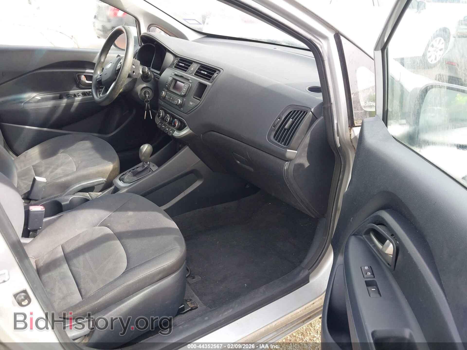 2012 KIA RIO5 - VIN: KNADM5A35C6021131 - Фото 5