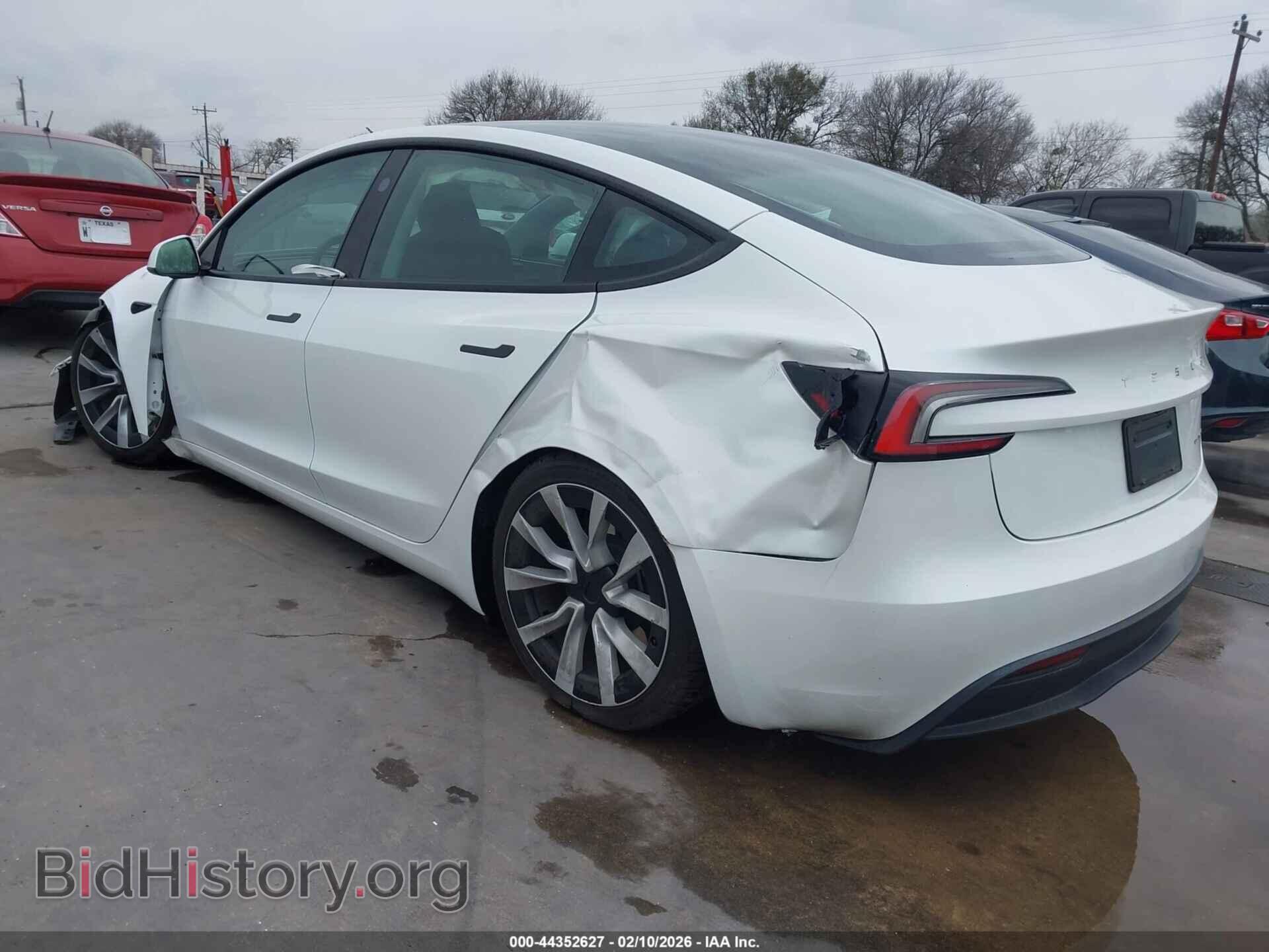 2024 TESLA MODEL 3 - VIN: 5YJ3E1EB8RF736018 - Photo 3