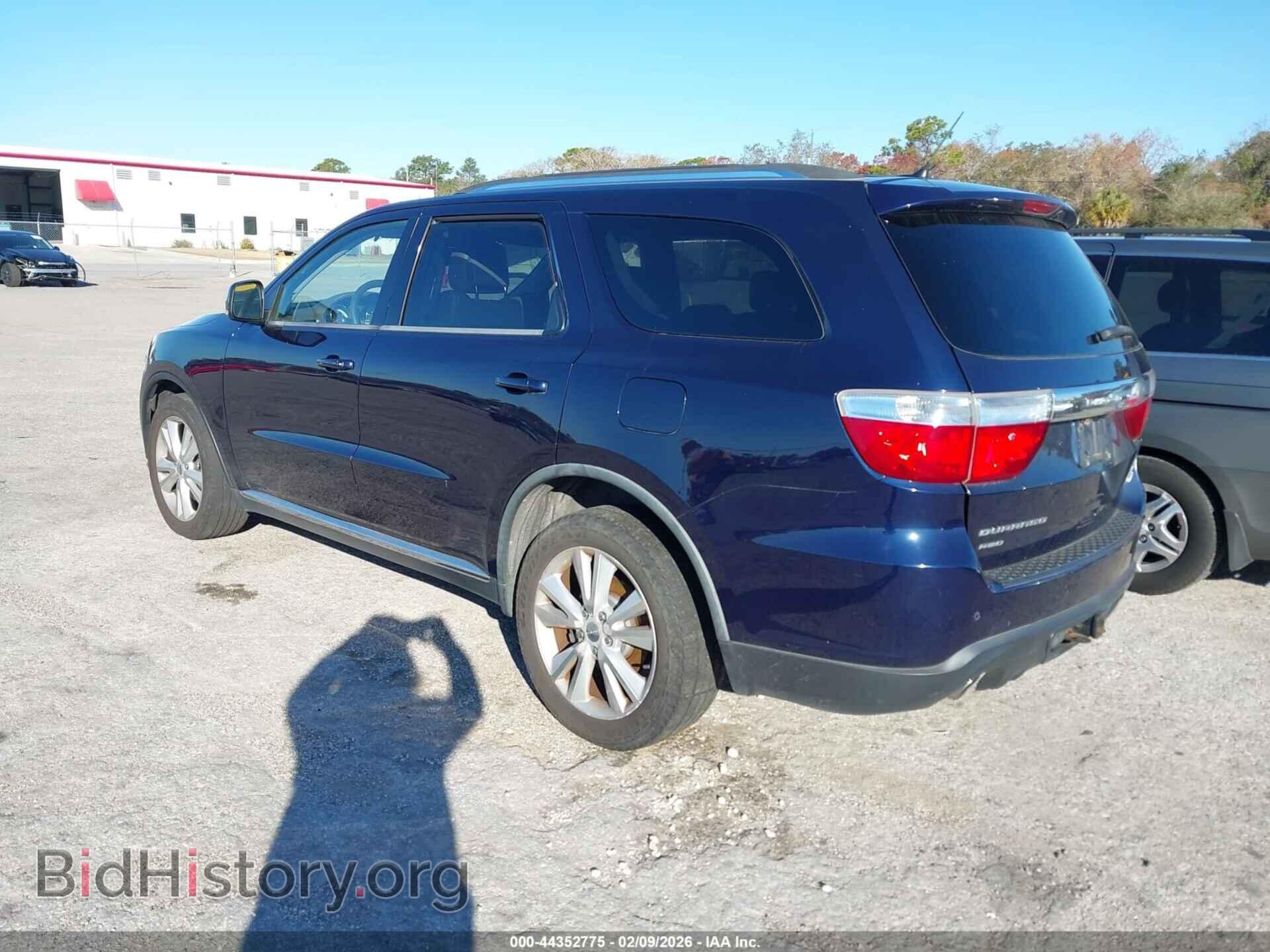 2012 DODGE DURANGO - VIN: 1C4SDJDT0CC163600 - Photo 3