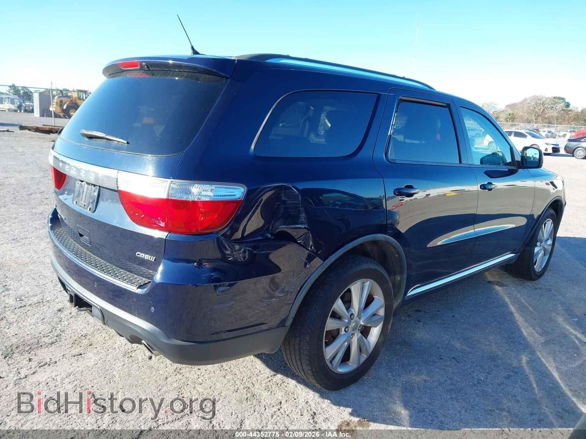 2012 DODGE DURANGO - VIN: 1C4SDJDT0CC163600 - Photo 4