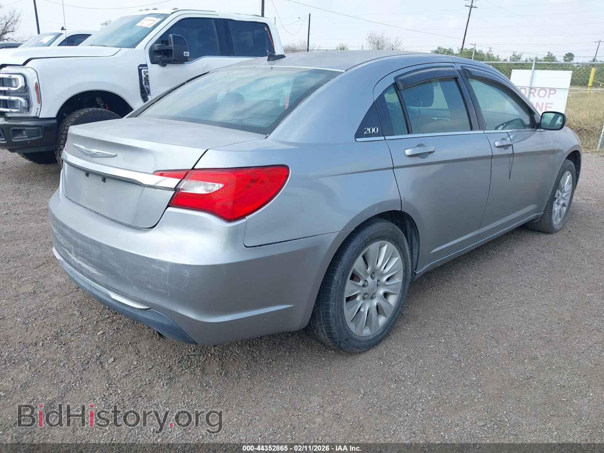 2014 CHRYSLER 200 - VIN: 1C3CCBABXEN122167 - Фото 4