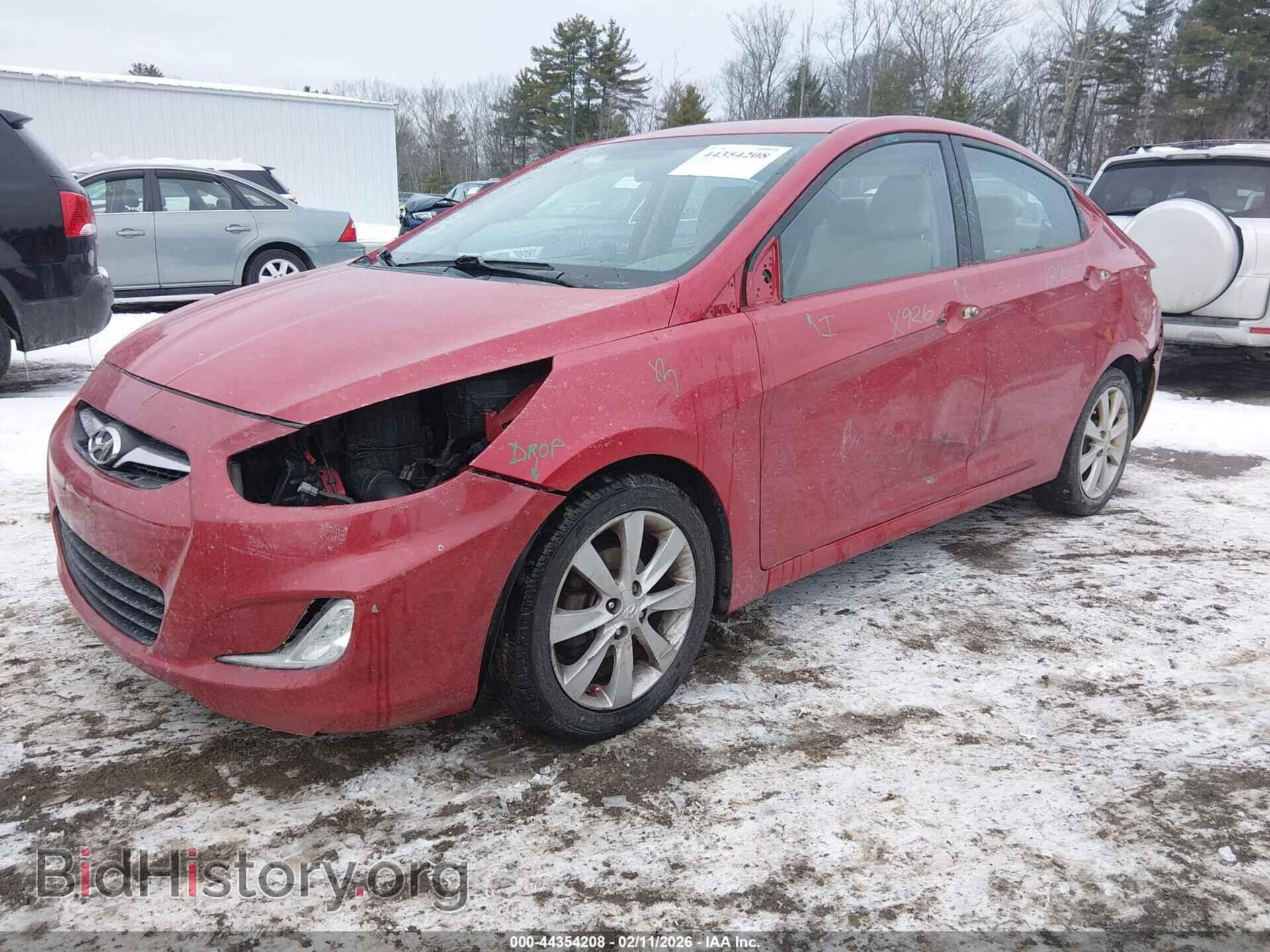 2013 HYUNDAI ACCENT - VIN: KMHCU4AE9DU487566 - Photo 2