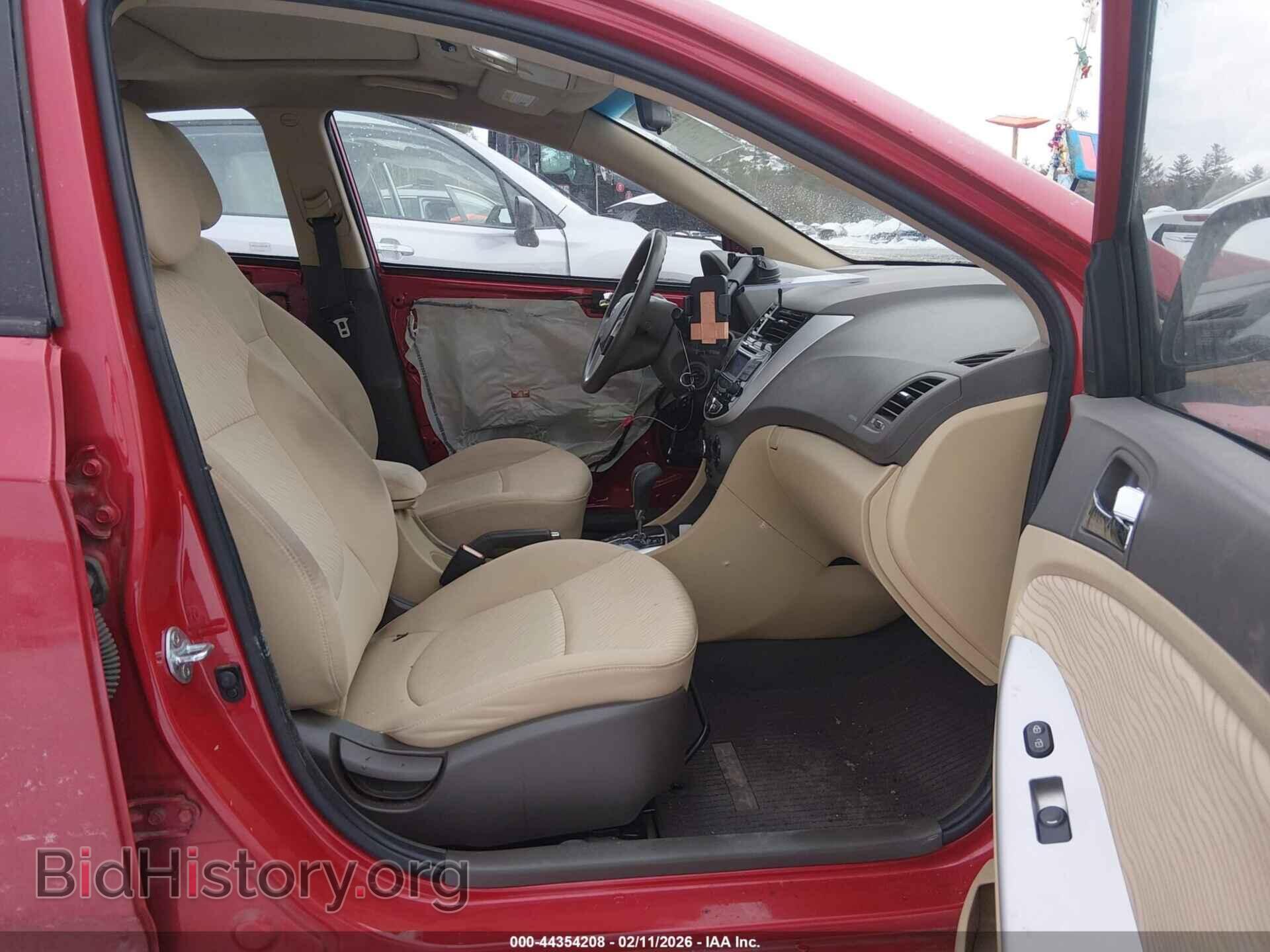 2013 HYUNDAI ACCENT - VIN: KMHCU4AE9DU487566 - Photo 5