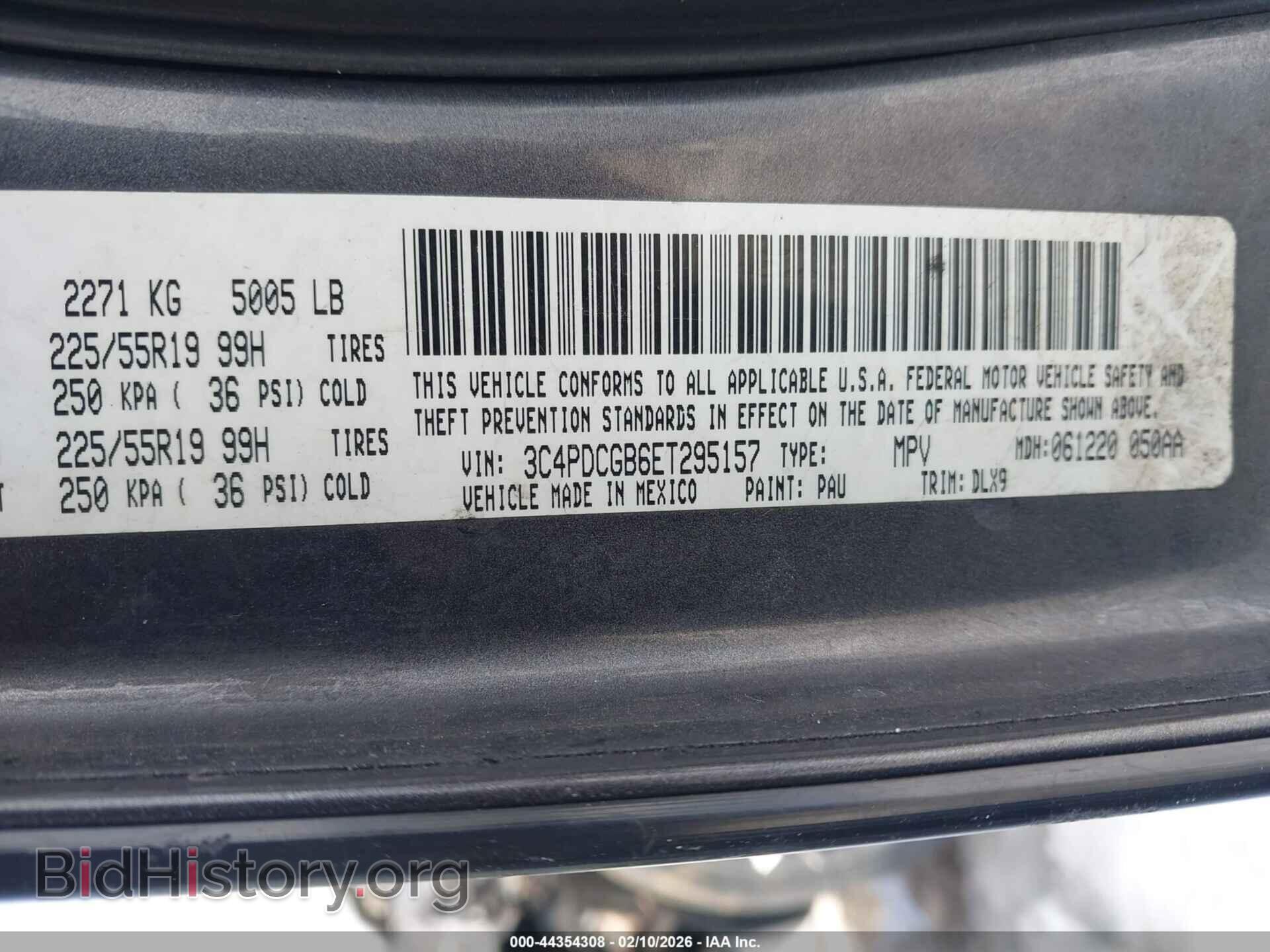 2014 DODGE JOURNEY - VIN: 3C4PDCGB6ET295157 - Photo 9