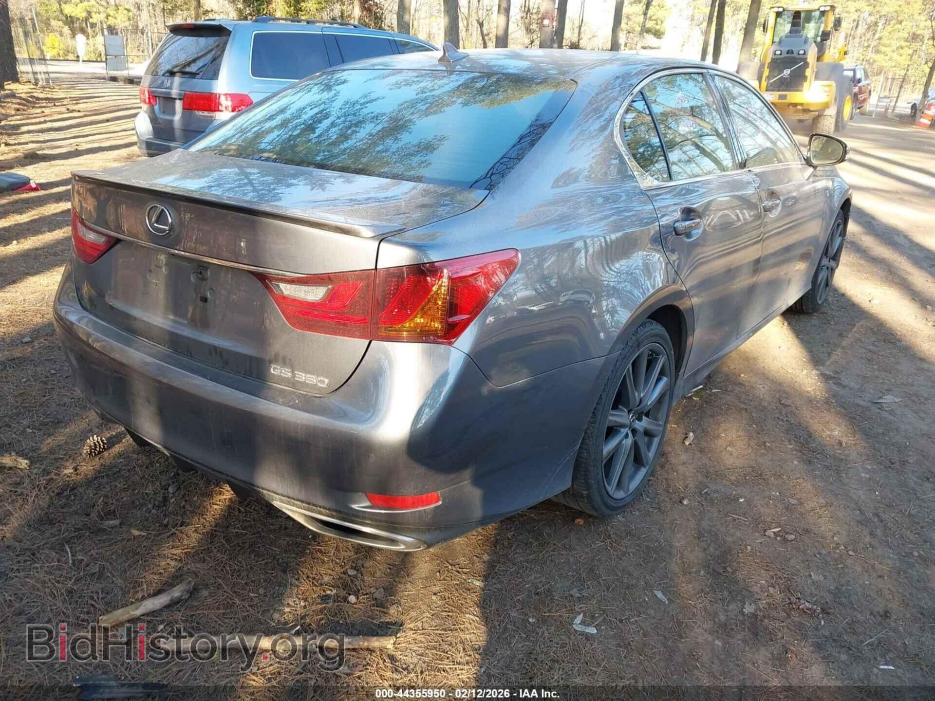2014 LEXUS GS 350 - VIN: JTHBE1BL4E5032143 - Фото 4