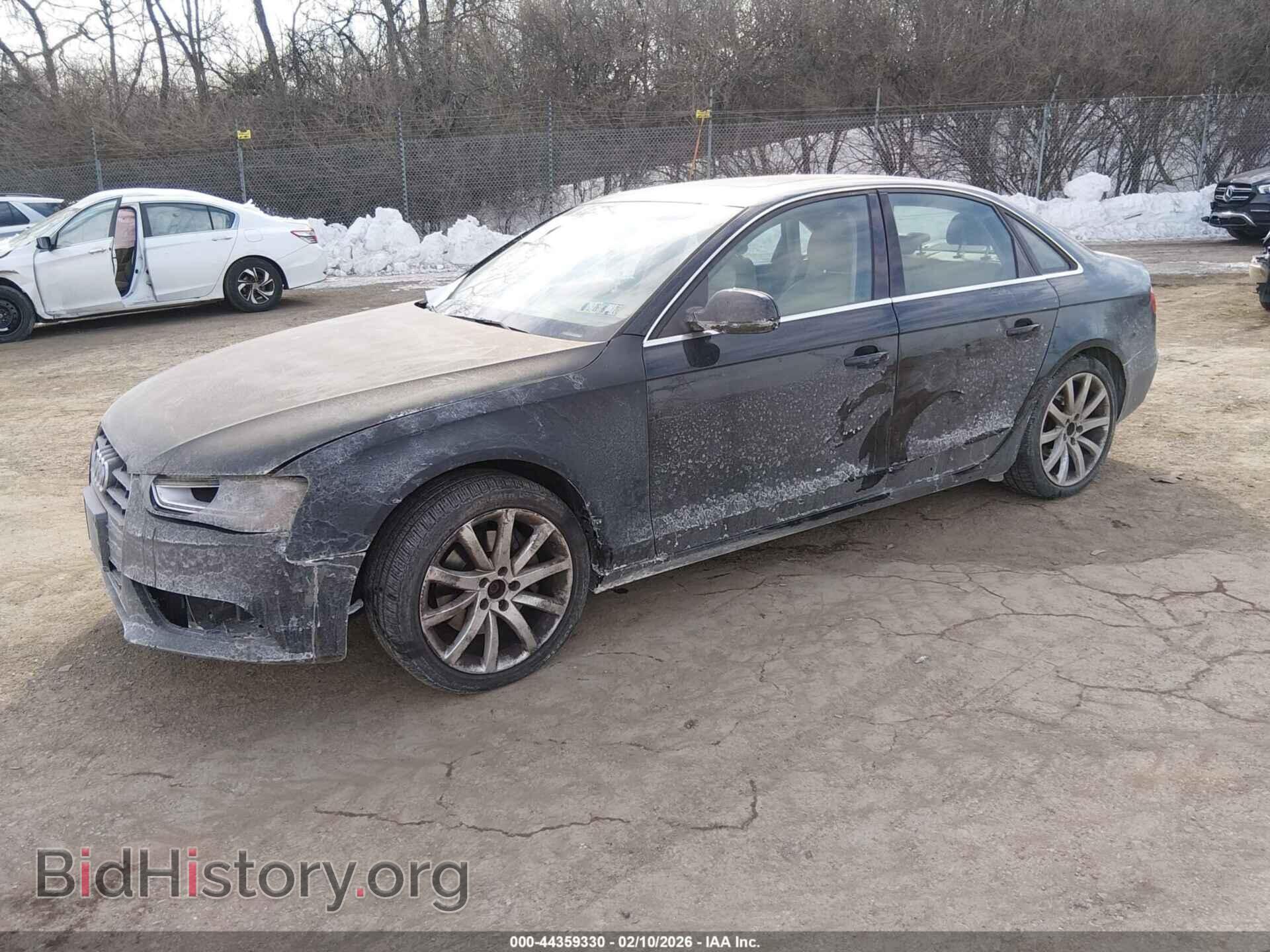 2013 AUDI A4 - VIN: WAUKFAFL1DN044402 - Photo 2