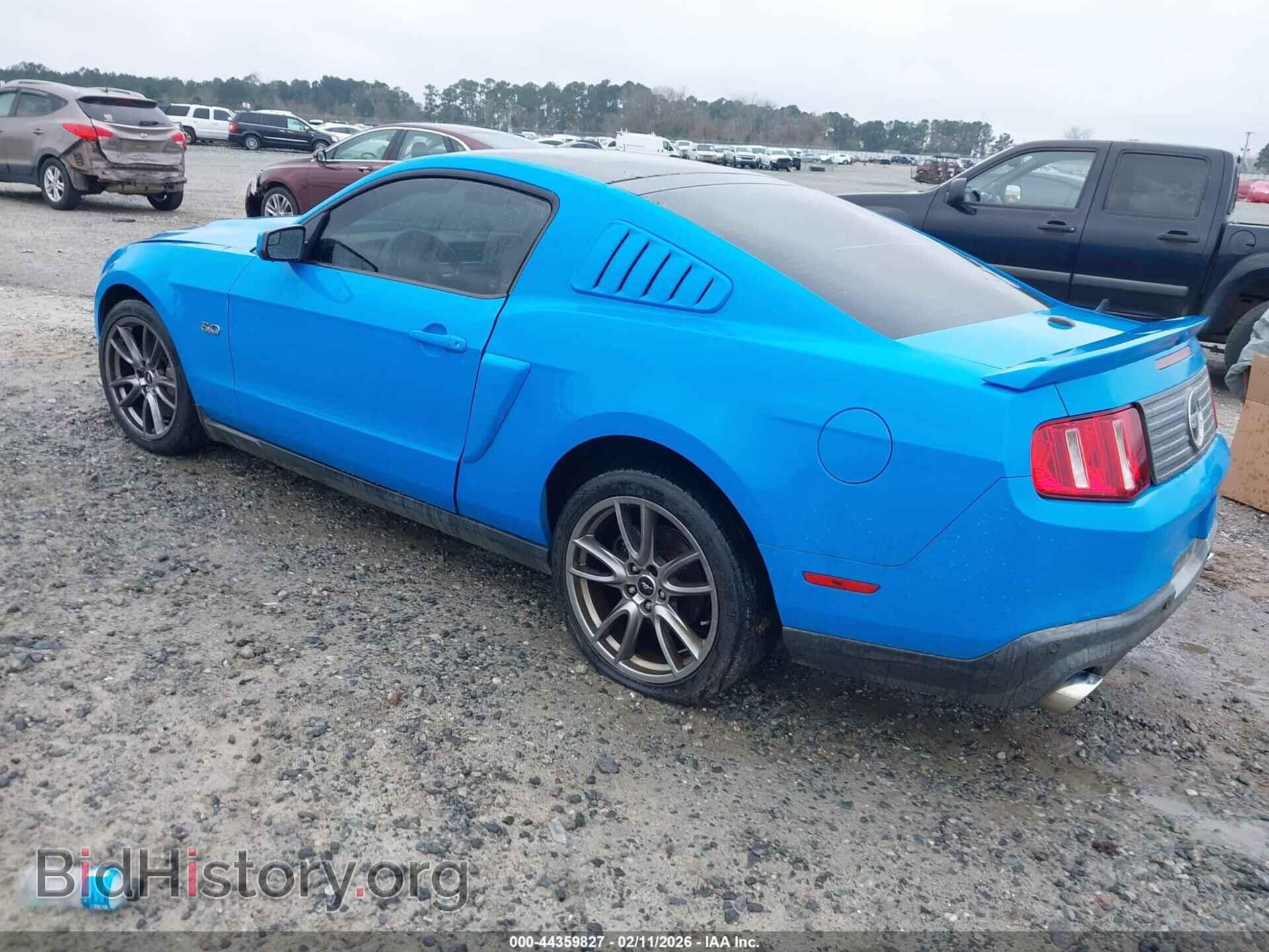 2012 FORD MUSTANG - VIN: 1ZVBP8CF7C5241870 - Фото 3