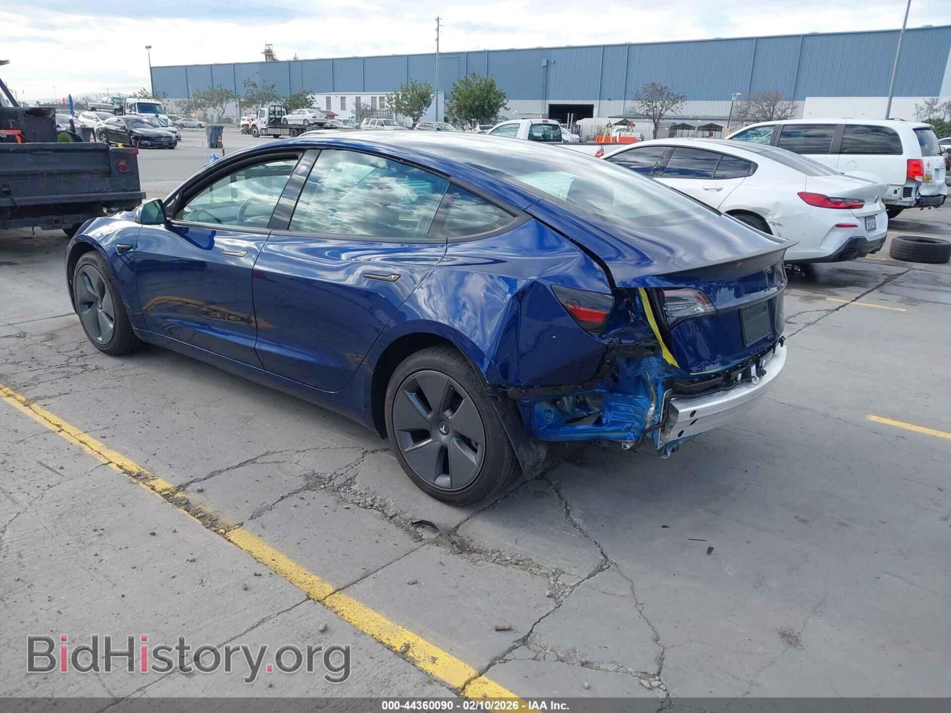 2022 TESLA MODEL 3 - VIN: 5YJ3E1EB3NF244975 - Фото 3