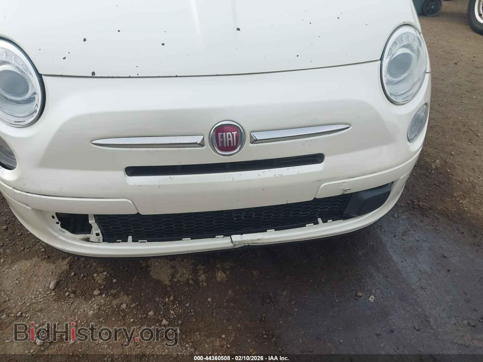 2013 FIAT 500 - VIN: 3C3CFFAR2DT554035 - Фото 6