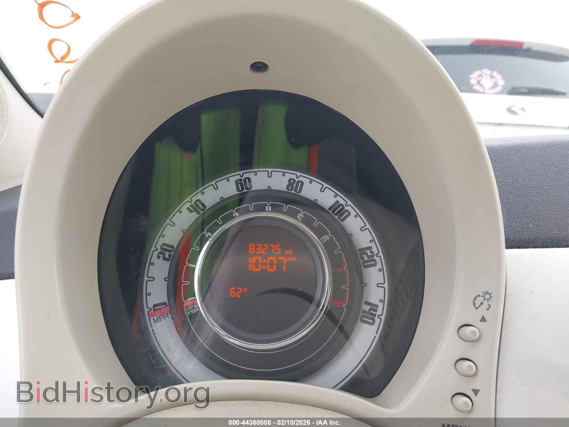 2013 FIAT 500 - VIN: 3C3CFFAR2DT554035 - Фото 7